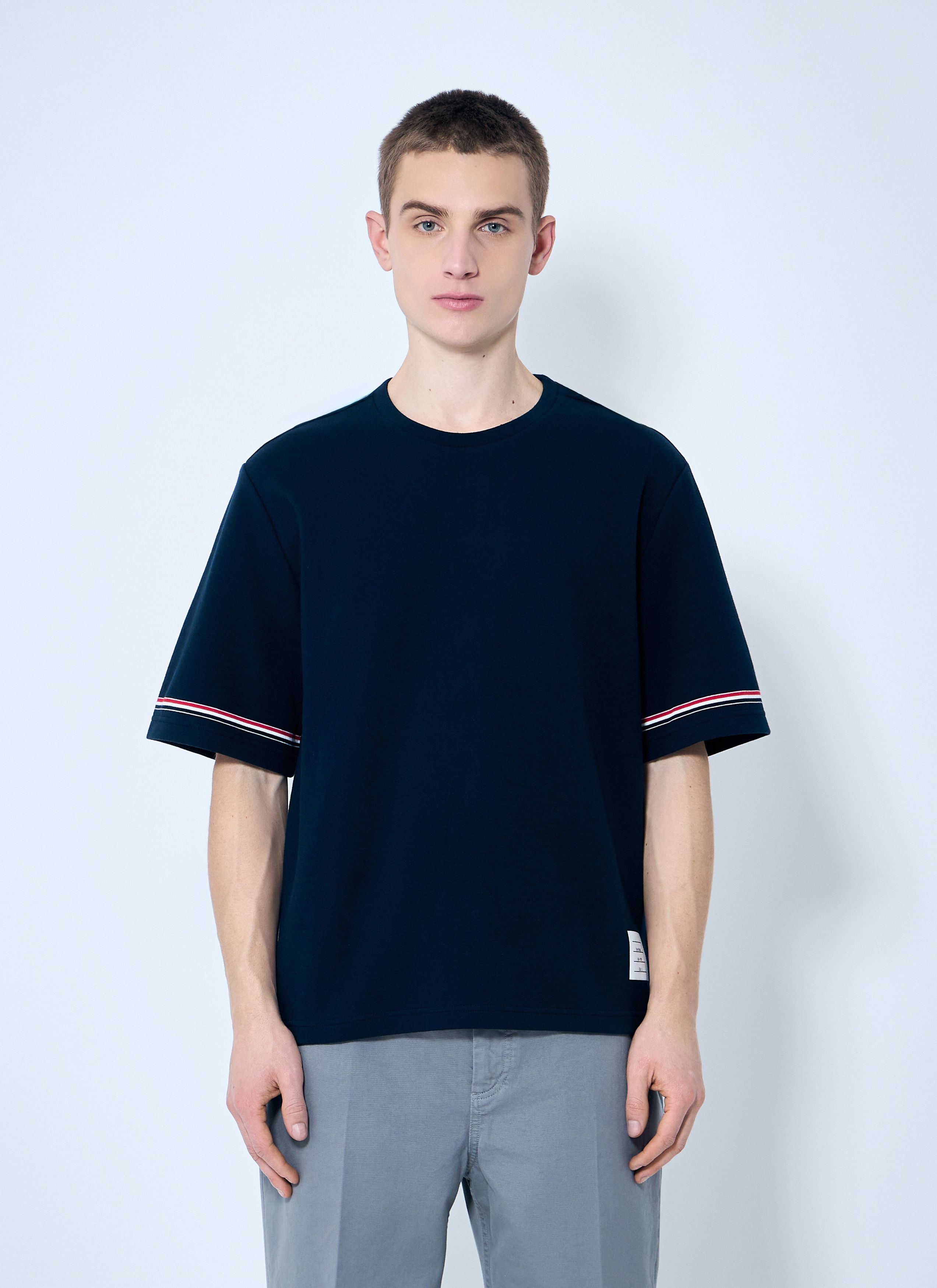 Thom Browne Cotton Rugby Top Size US M / EU 48-50 / 2 - 1 Thumbnail