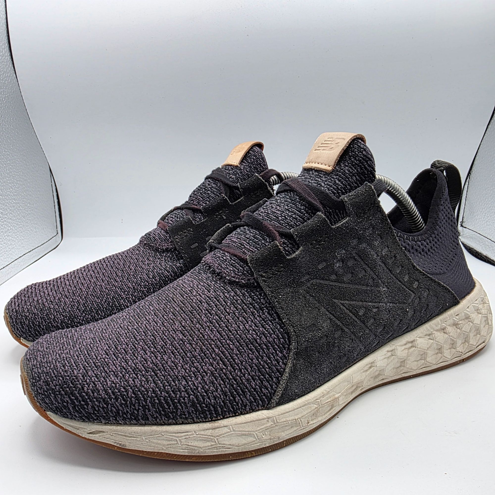 New Balance New Balance Fresh Foam Cruz Mens Size 11 Gray Black Athletic Size US 11 / EU 44 - 4 Thumbnail