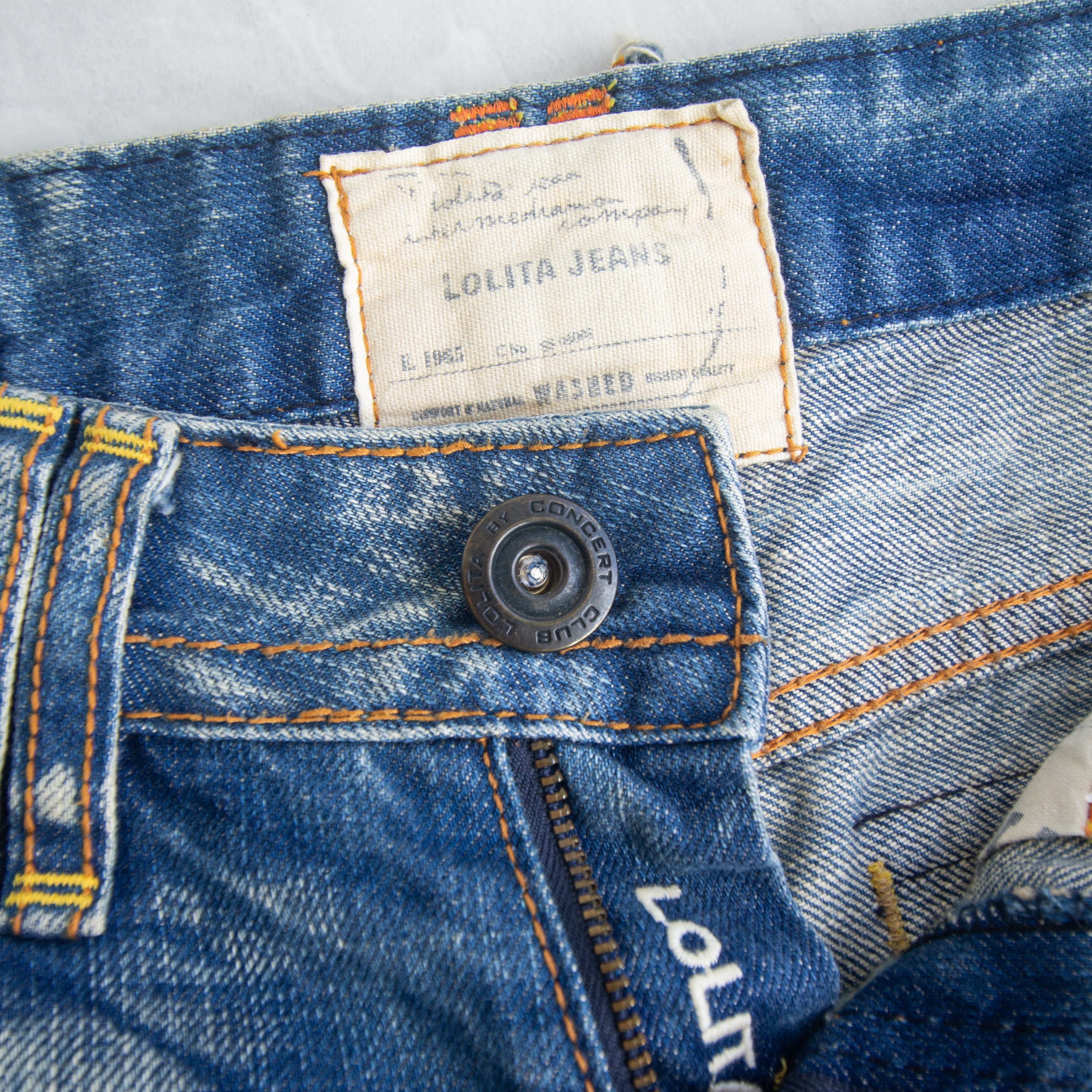 Japanese Brand Lolita Short Denim Size US 30 / EU 46 - 8 Thumbnail