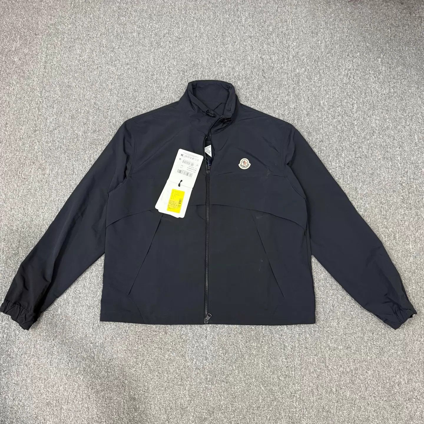 Moncler Moncler Gales Black Zip Collar Jacket NWT Size 3 Size US L / EU 52-54 / 3 - 1 Thumbnail