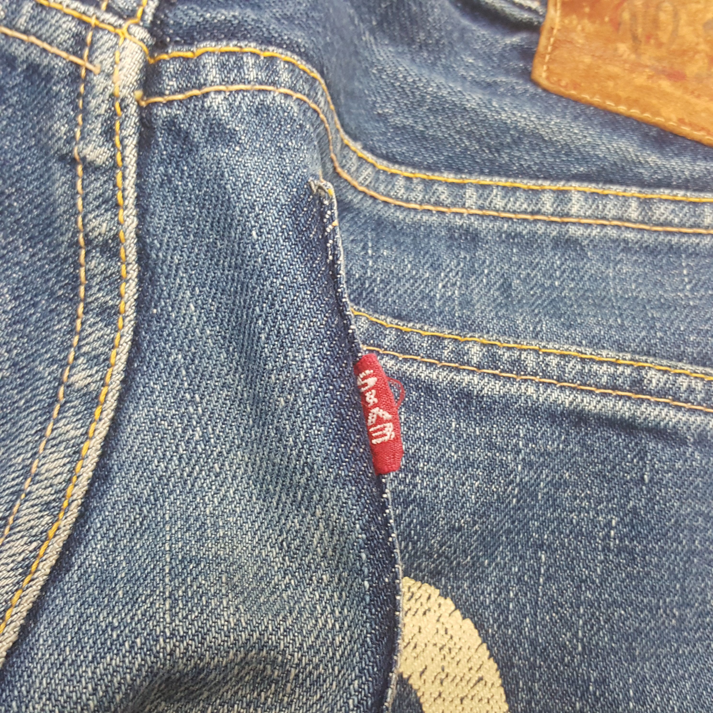 Vintage Evisu Selvedge Japanese Daicock Denim Jeans RR28