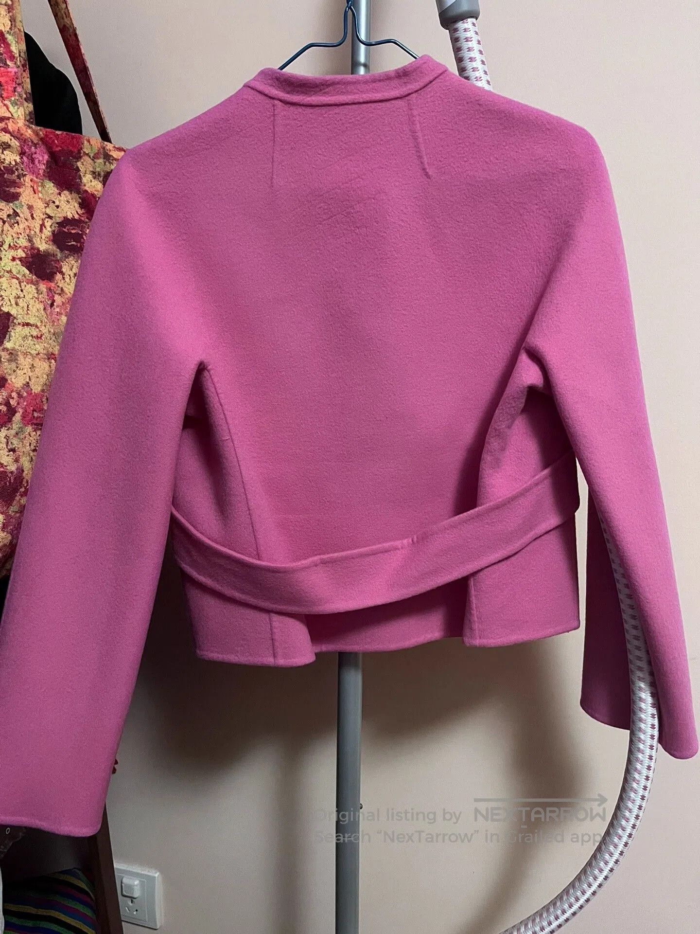 Valentino Valentino Wool Short Coat Pink. Size US XS / EU 42 / 0 - 3 Thumbnail