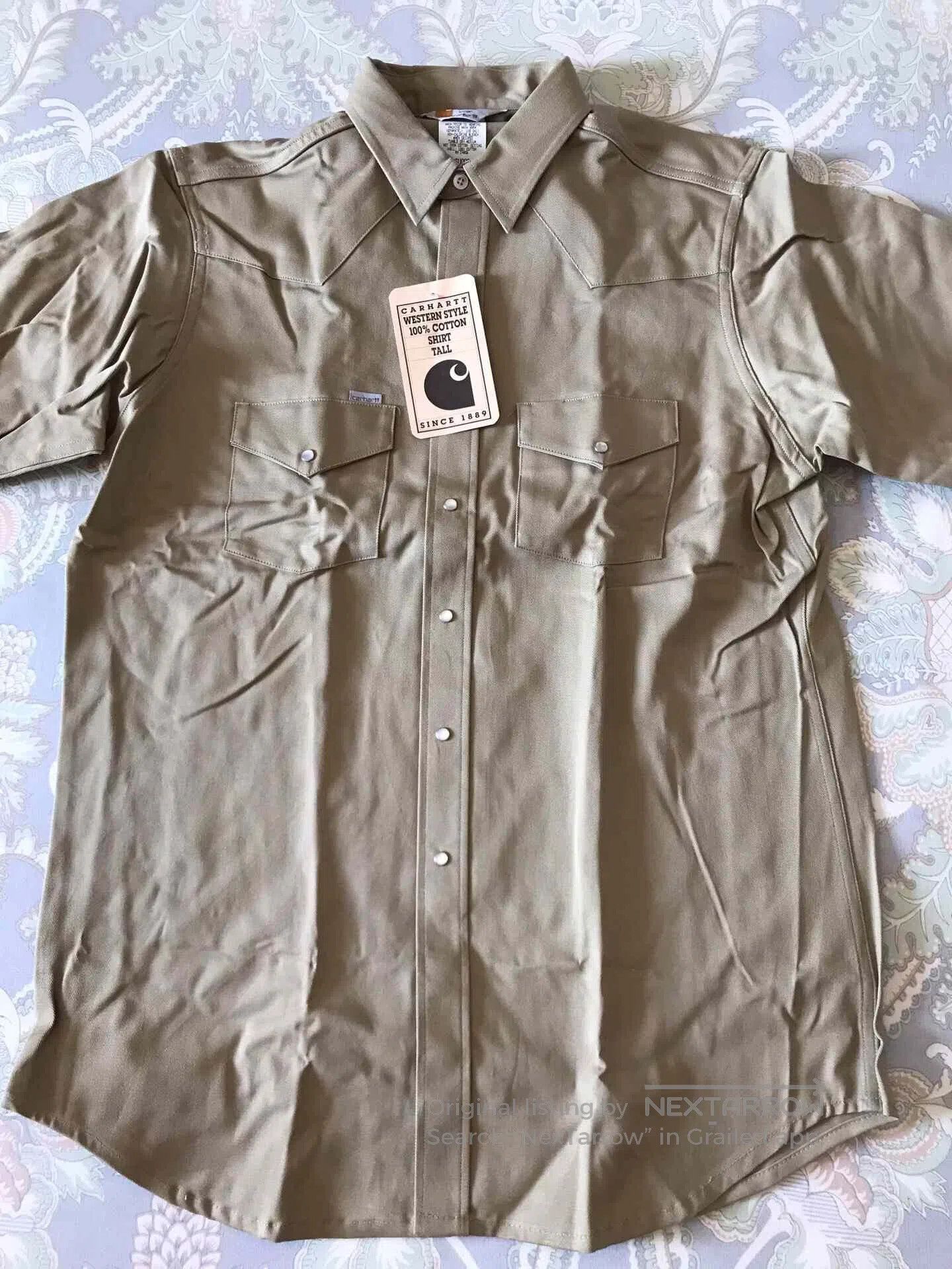 Carhartt 90s American Carhartt SU009 Western Shirt. Size US M / EU 48-50 / 2 - 3 Thumbnail