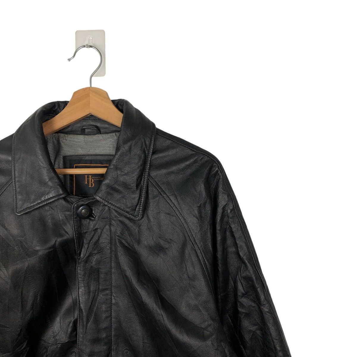 VINTAGE SOFT LEATHER LONG JACKET HUMPHREY BOGART JAPAN
