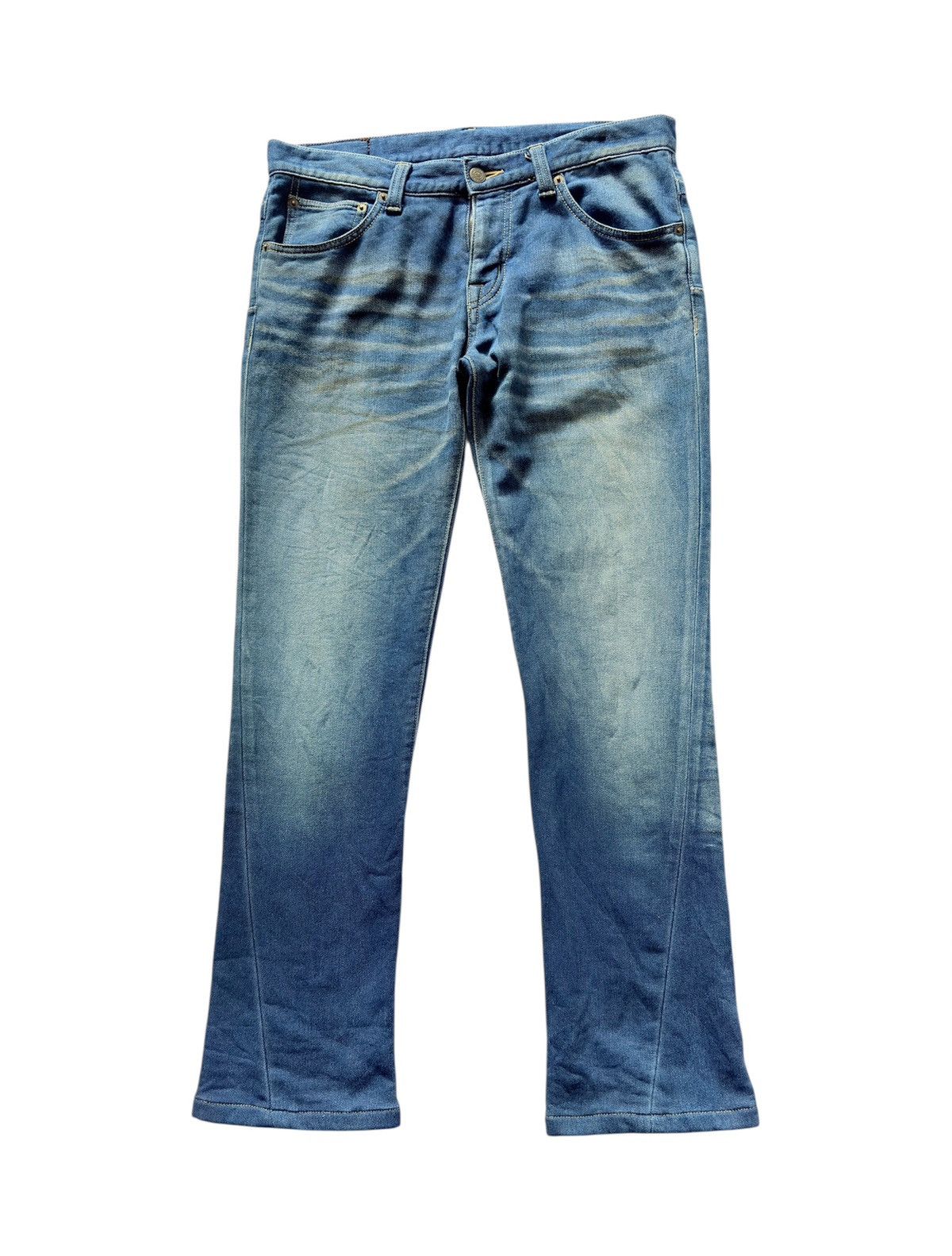 Tornado Mart ZERO BY TORNADO MART BLEACH PANTS Size US 32 / EU 48 - 1 Thumbnail