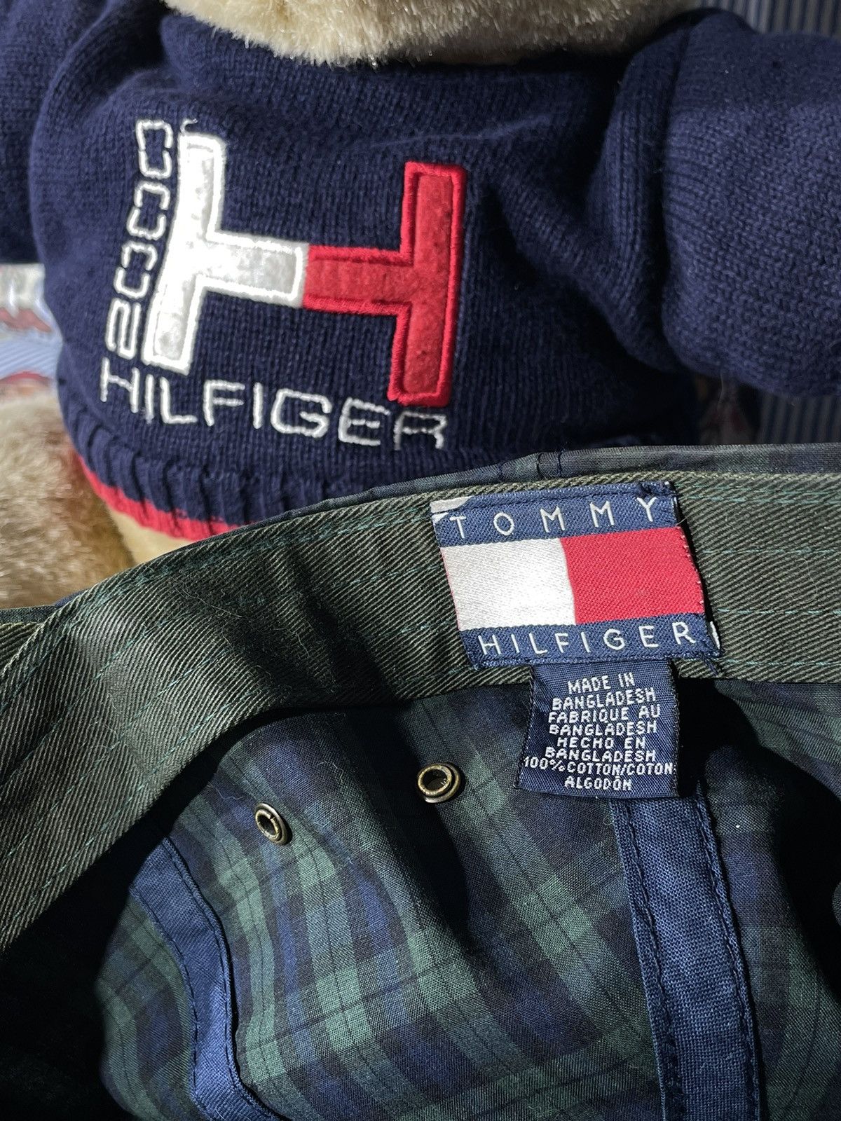 Tommy Hilfiger × Vintage Cap Tommy Hilfiger Lion Crest OG Vintage 90’s Size ONE SIZE - 12 Thumbnail