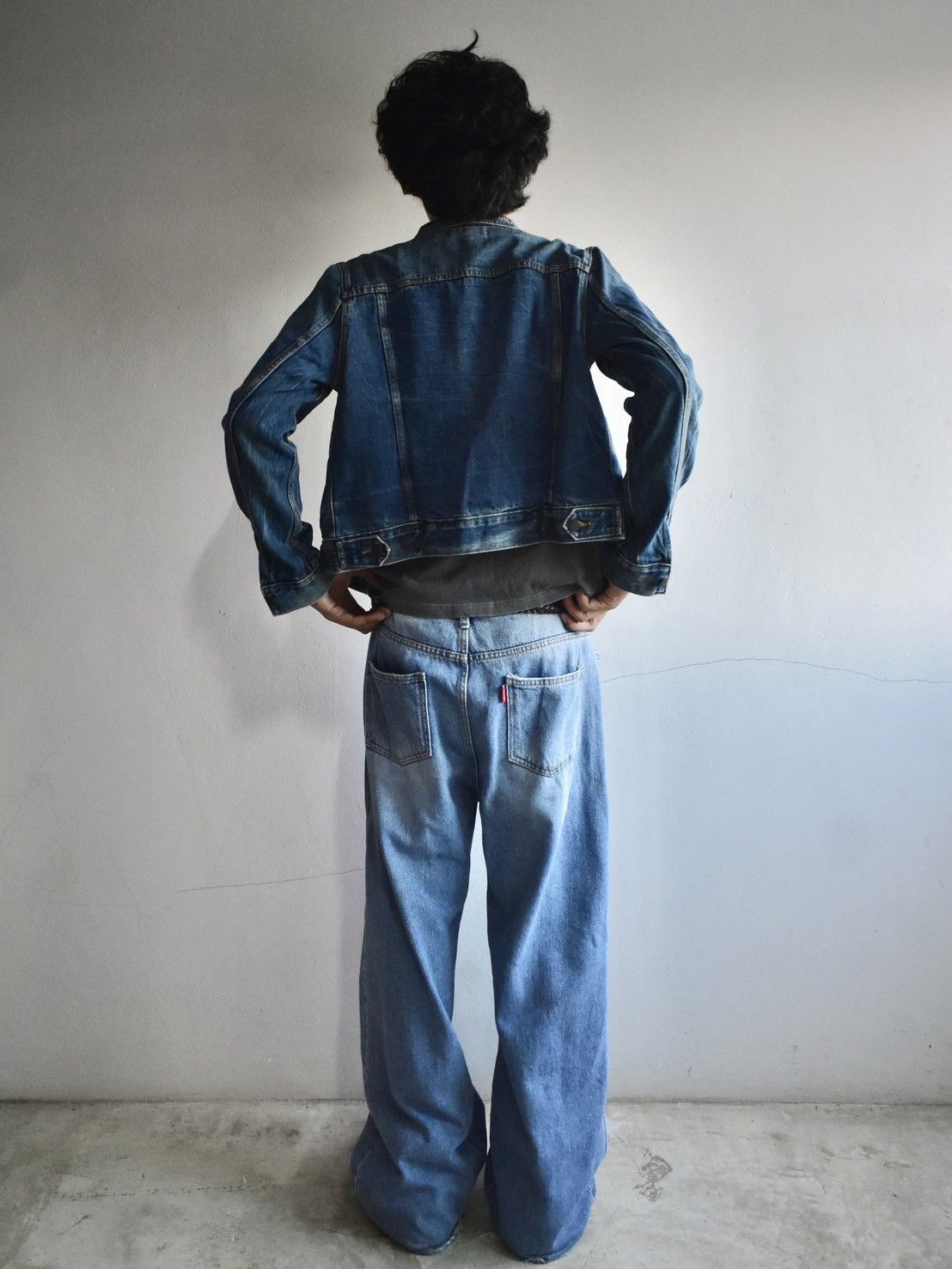 J.Crew Vintage J.CREW Indigo Denim Jacket Size US S / EU 44-46 / 1 - 13 Thumbnail