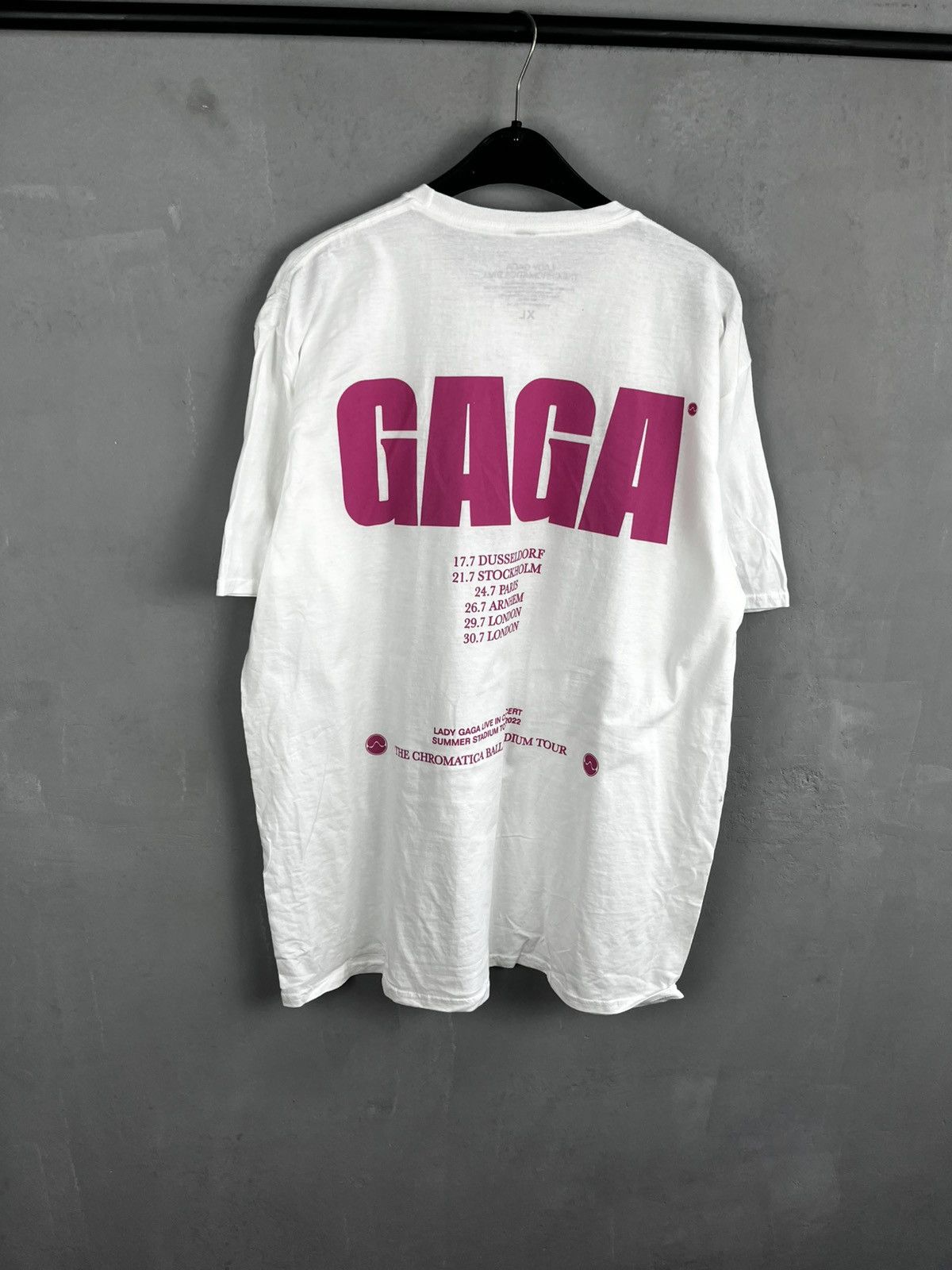 Band Tees × Designer Lady Gaga The Chromatica Ball Tour Tee Big Logo Face Size US XL / EU 56 / 4 - 6 Thumbnail