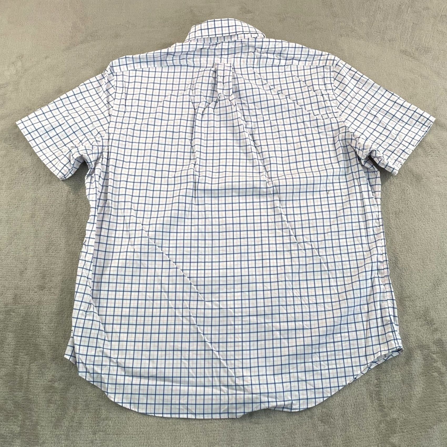 Polo Ralph Lauren Polo Ralph Lauren Performance Shirt Men XL Pink Blue Plaid Classic Fit Pony Prep Shirt Size US XL / EU 56 / 4 - 4 Thumbnail