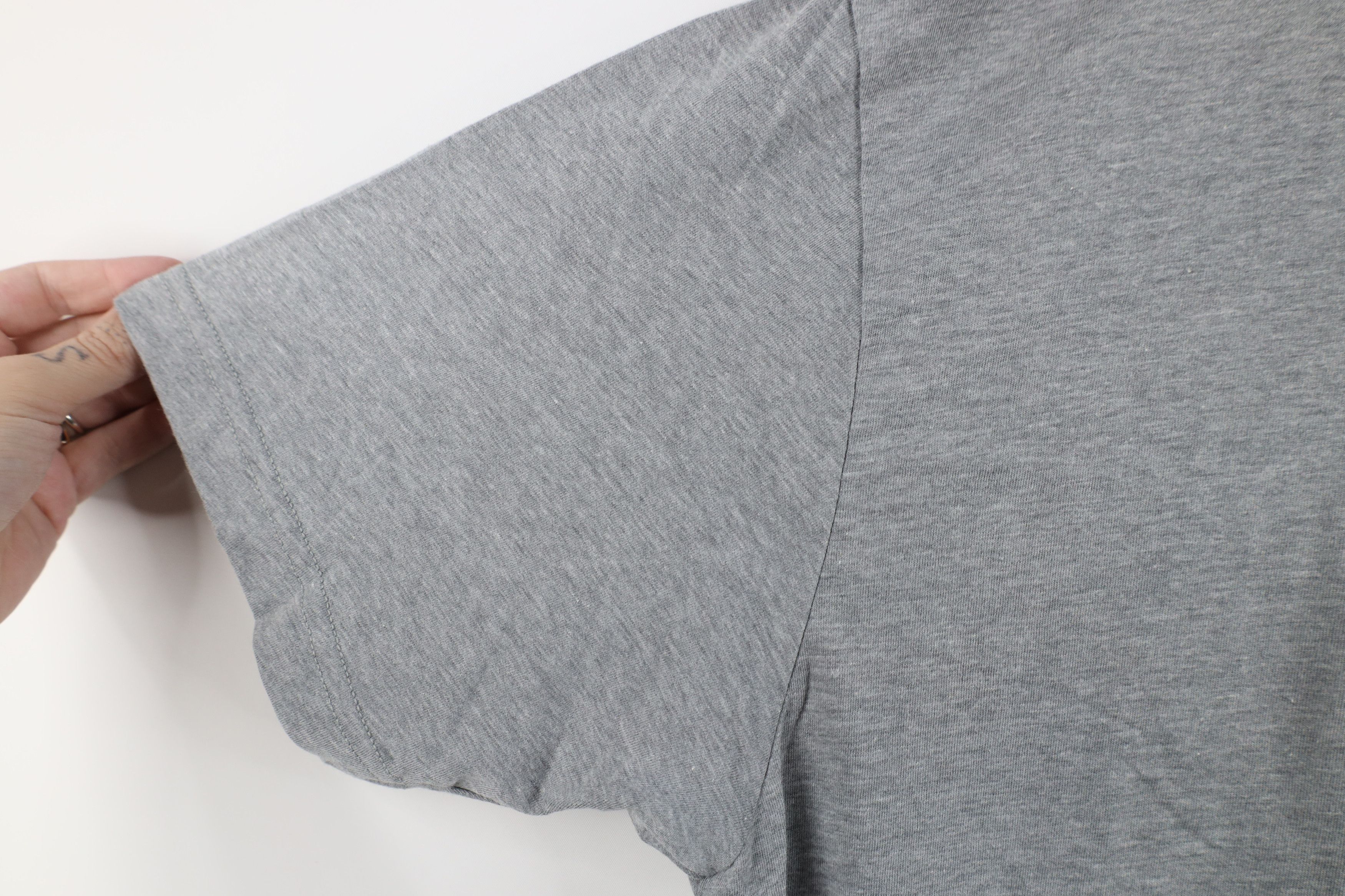 Vintage Vintage Ordnance Thompson Machine Gun T-Shirt Heather Gray Size US XL / EU 56 / 4 - 5 Thumbnail