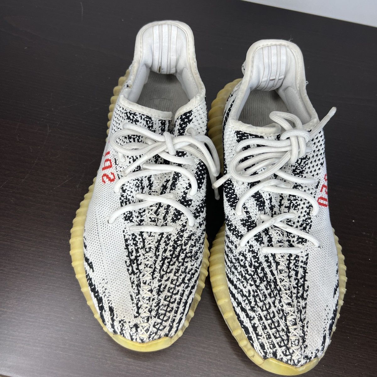Adidas × Kanye West Adidas Yeezy 350 v2 Zebra shoes Size US 7 / EU 40 - 8 Thumbnail