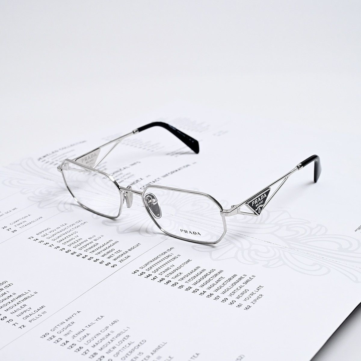 Prada PRADA 0PR A53V GLASSES Size ONE SIZE - 1 Thumbnail