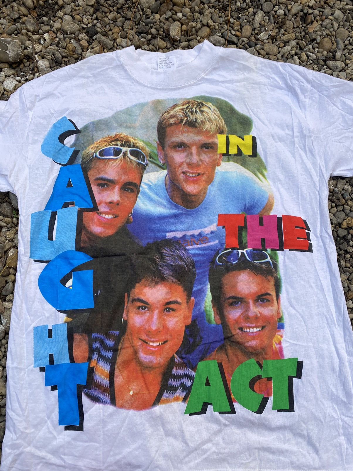 Cartoon Network × Vintage Vintage 90s Caught In The Act TV Show T-Shirt Size US M / EU 48-50 / 2 - 3 Thumbnail