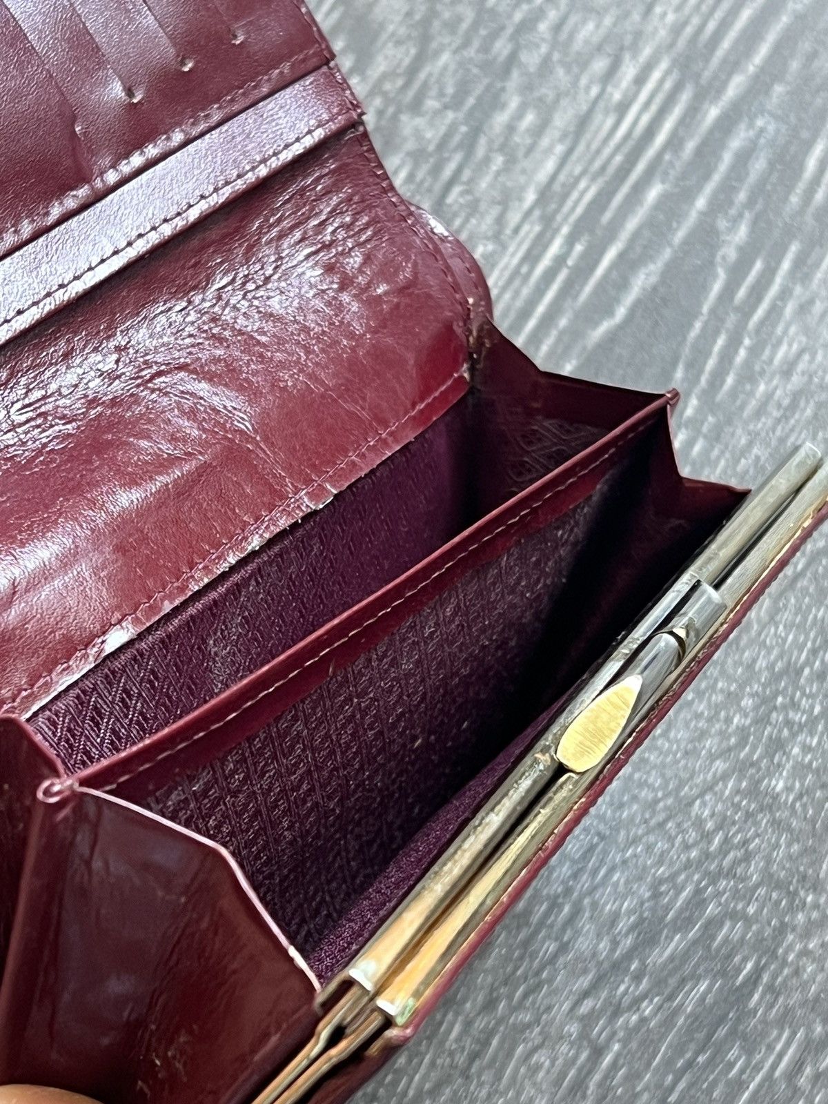 Cartier × Vintage Vintage Cartier Paris Wallets 90s American Wear Y2K Casual Size ONE SIZE - 5 Thumbnail
