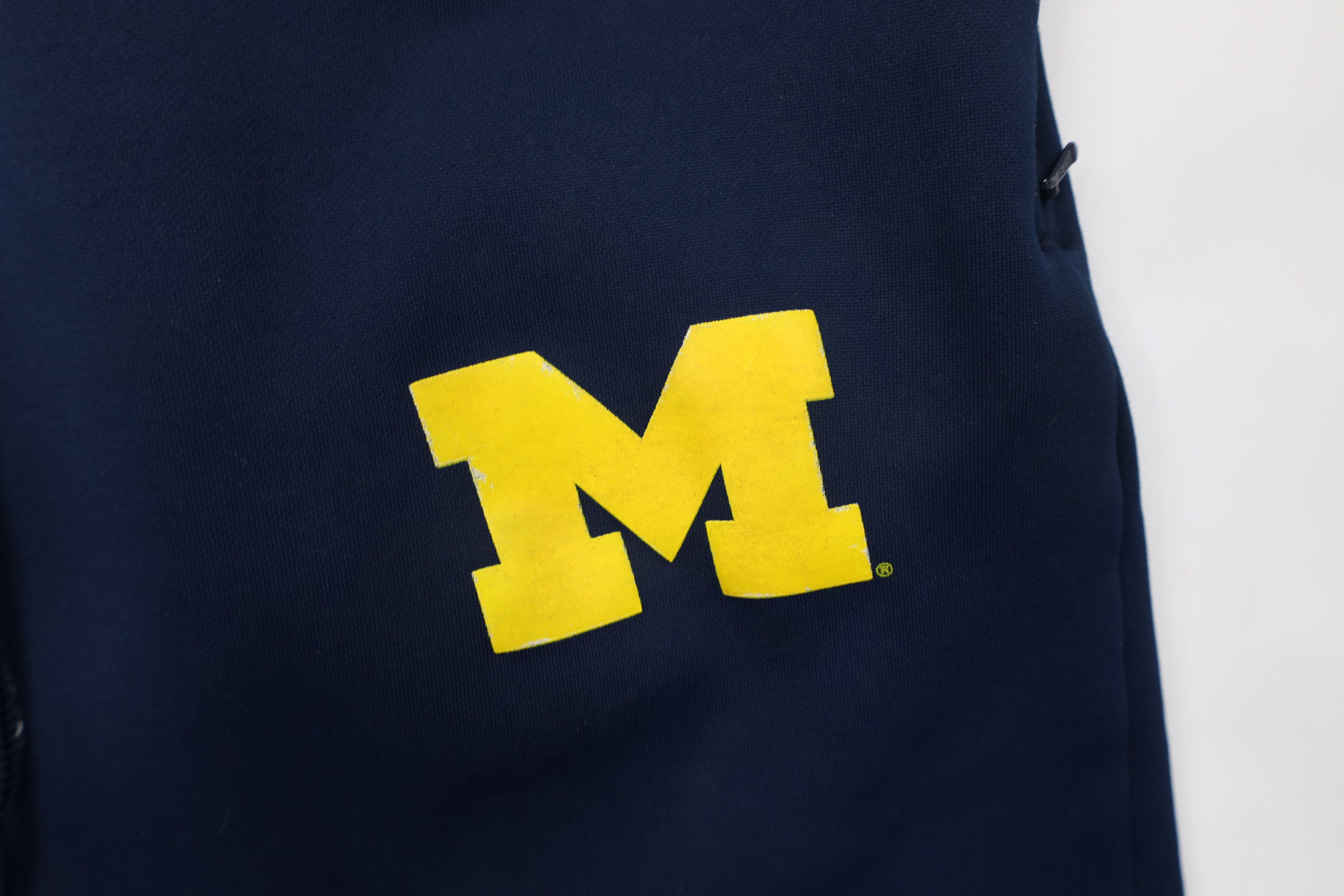 Adidas Vintage Adidas University of Michigan Football Sweatpants Size 36" / US 14 / IT 50 - 6 Thumbnail
