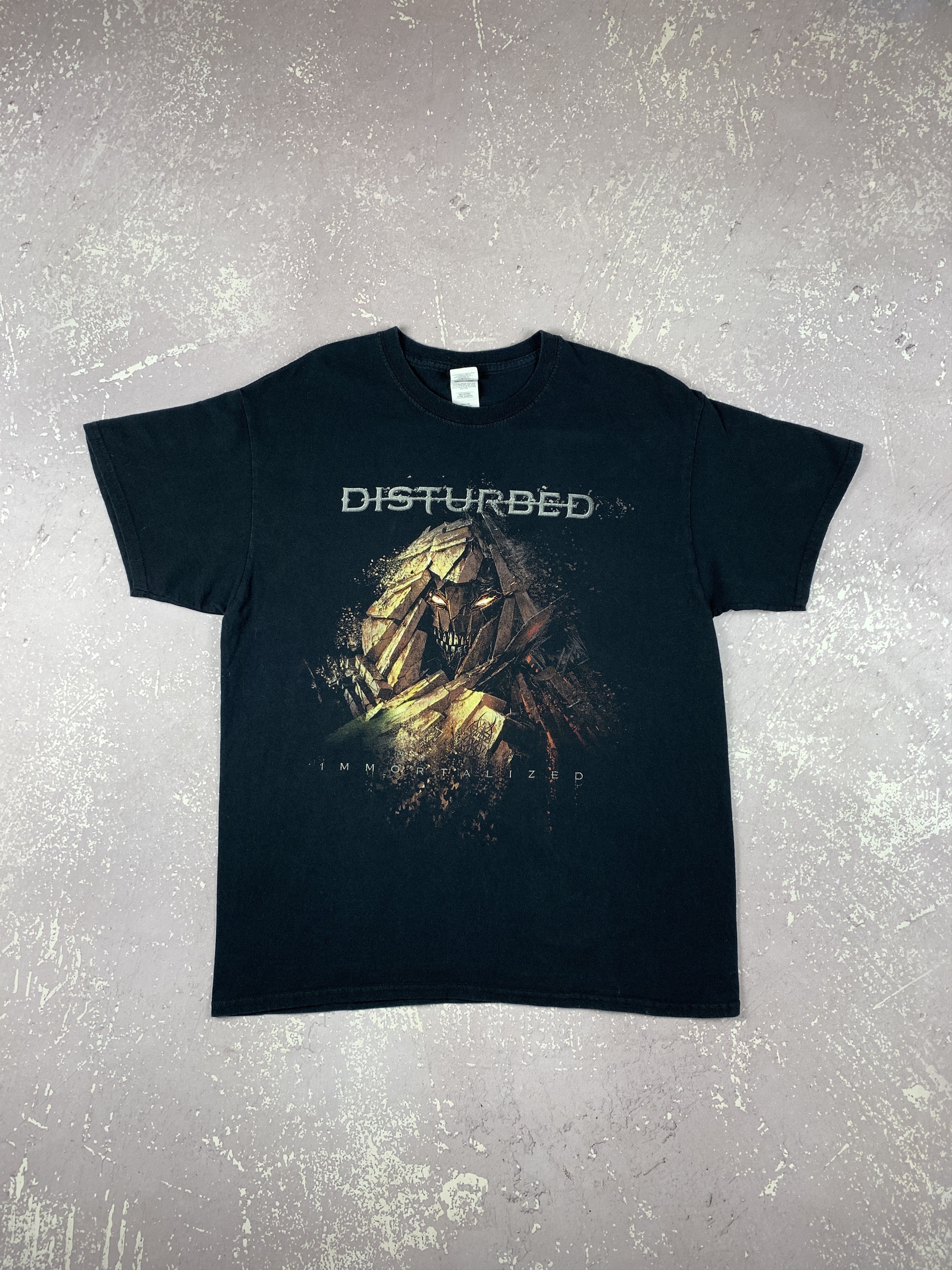 Band Tees × Vintage Vintage Disturbed Immortalized 2017 Band Tour T Shirt Size US L / EU 52-54 / 3 - 1 Thumbnail