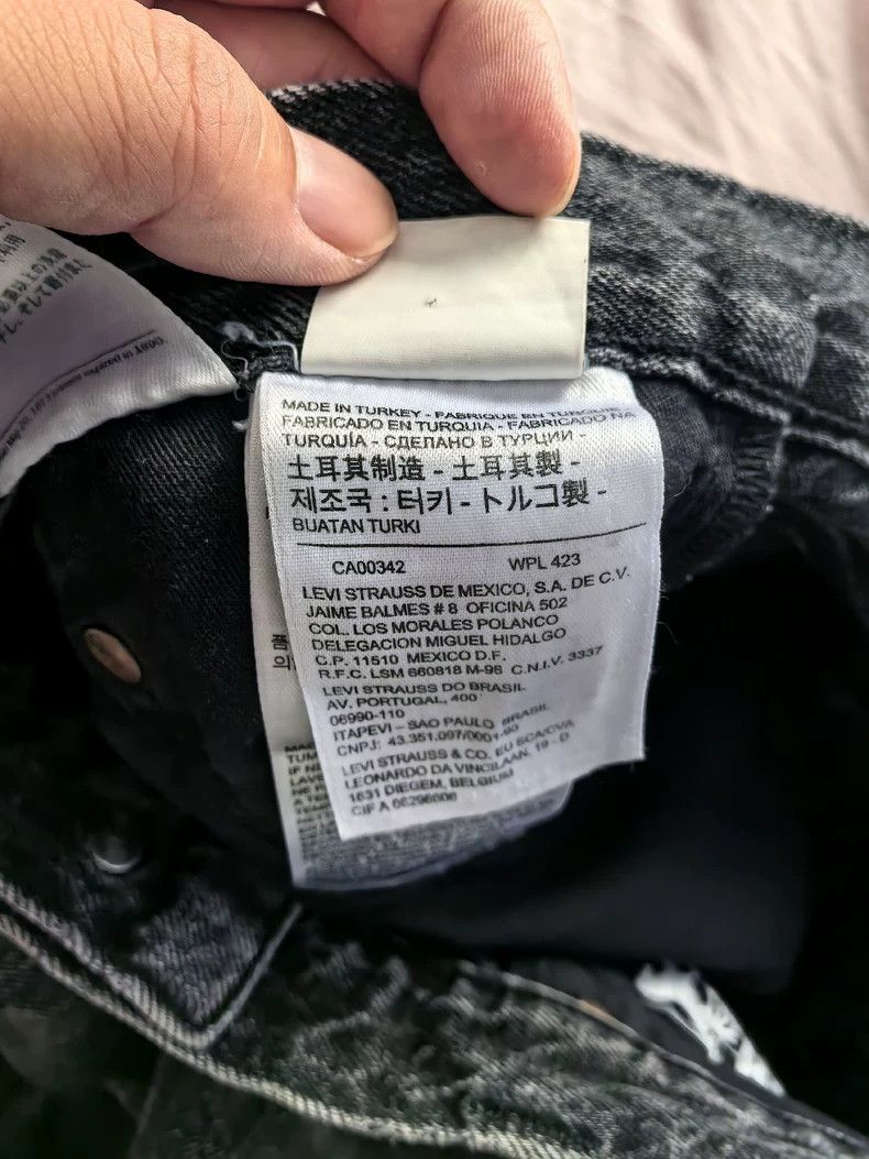 Vetements Vetements SizeM Levis Reversible Zipper Washed Grey-Black J Size US 30 / EU 46 - 6 Thumbnail