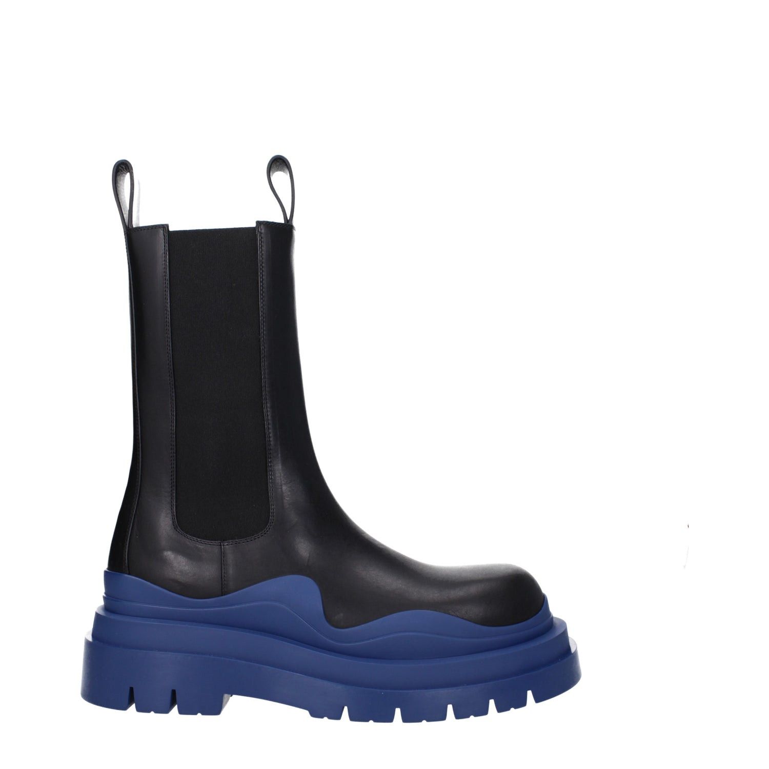 Bottega Veneta Bottega Veneta Tire Chelsea Boots with navy sole Size US 10 / EU 43 - 1 Thumbnail