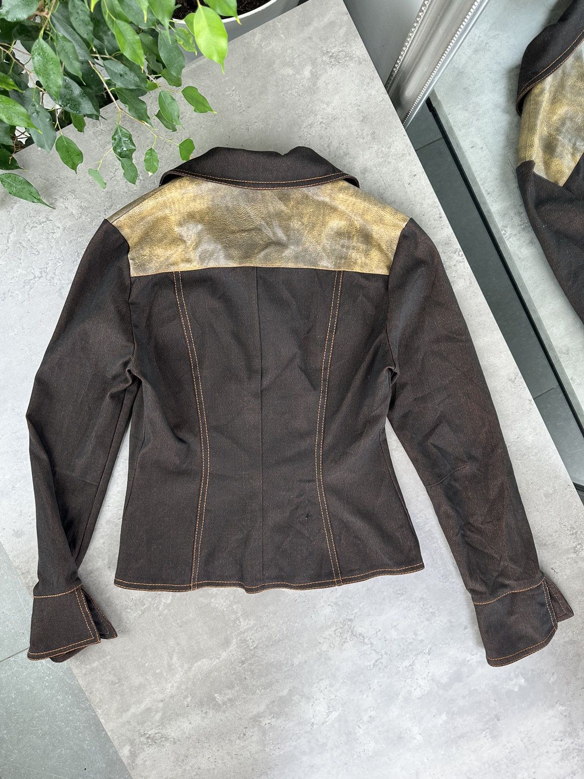 Japanese Brand Vintage Brown Jacket Size S / US 4 / IT 40 - 8 Thumbnail