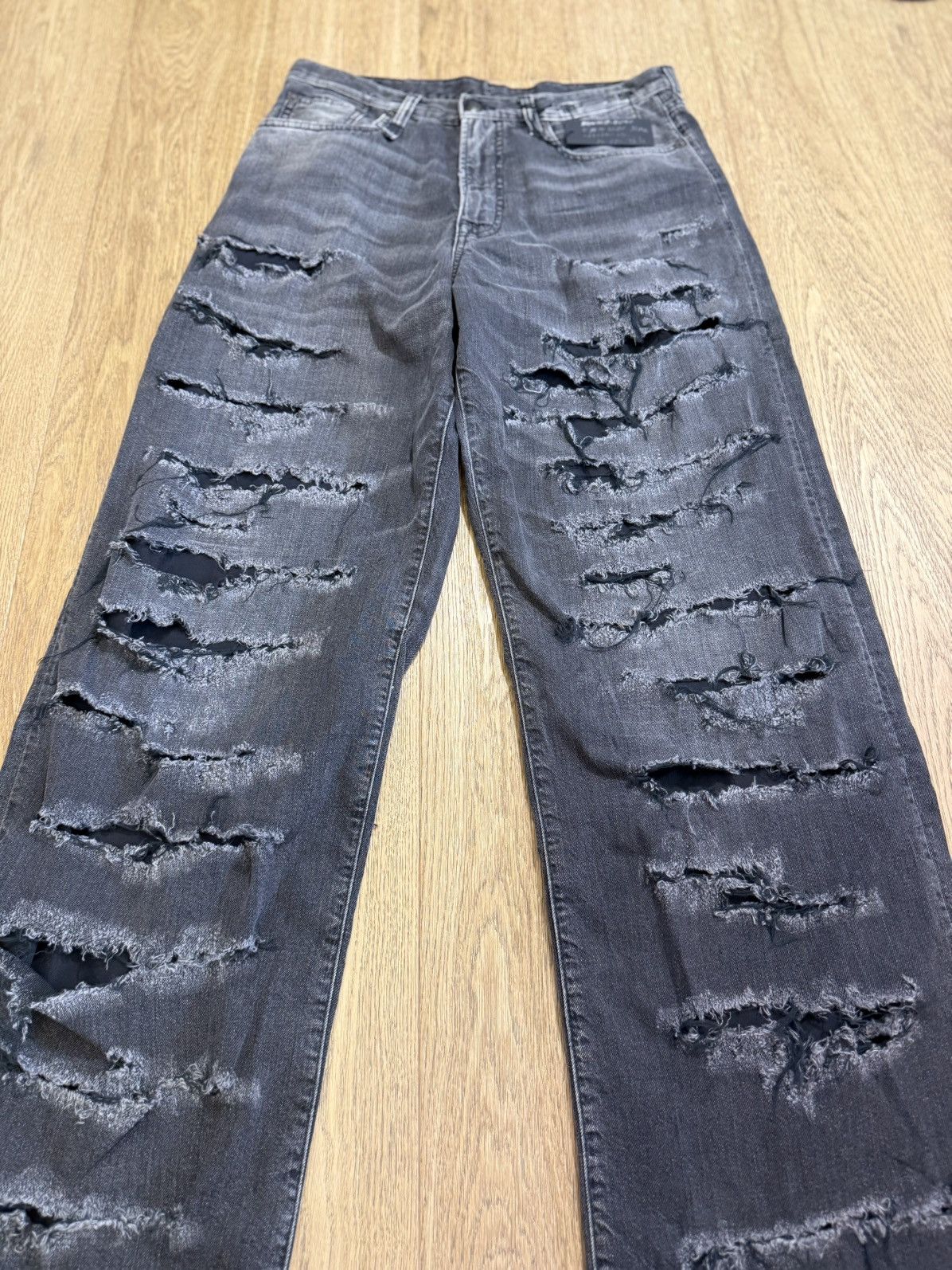 R13 R13 D’ARCY LOOSE JEANS ELLERY BLACK Size 27" / US 4 / IT 40 - 3 Thumbnail
