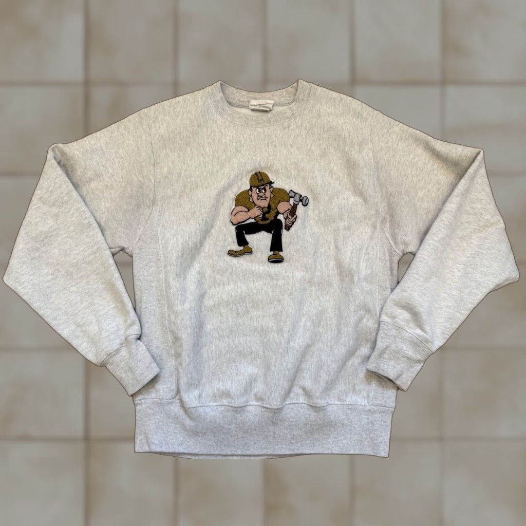 Champion VINTAGE Champion Reverse Weave Purdue Pete University Sweatshirt Long Sleeve Crew Neck S Gray Men XL? No - (Assuming) Size US S / EU 44-46 / 1 - 1 Thumbnail