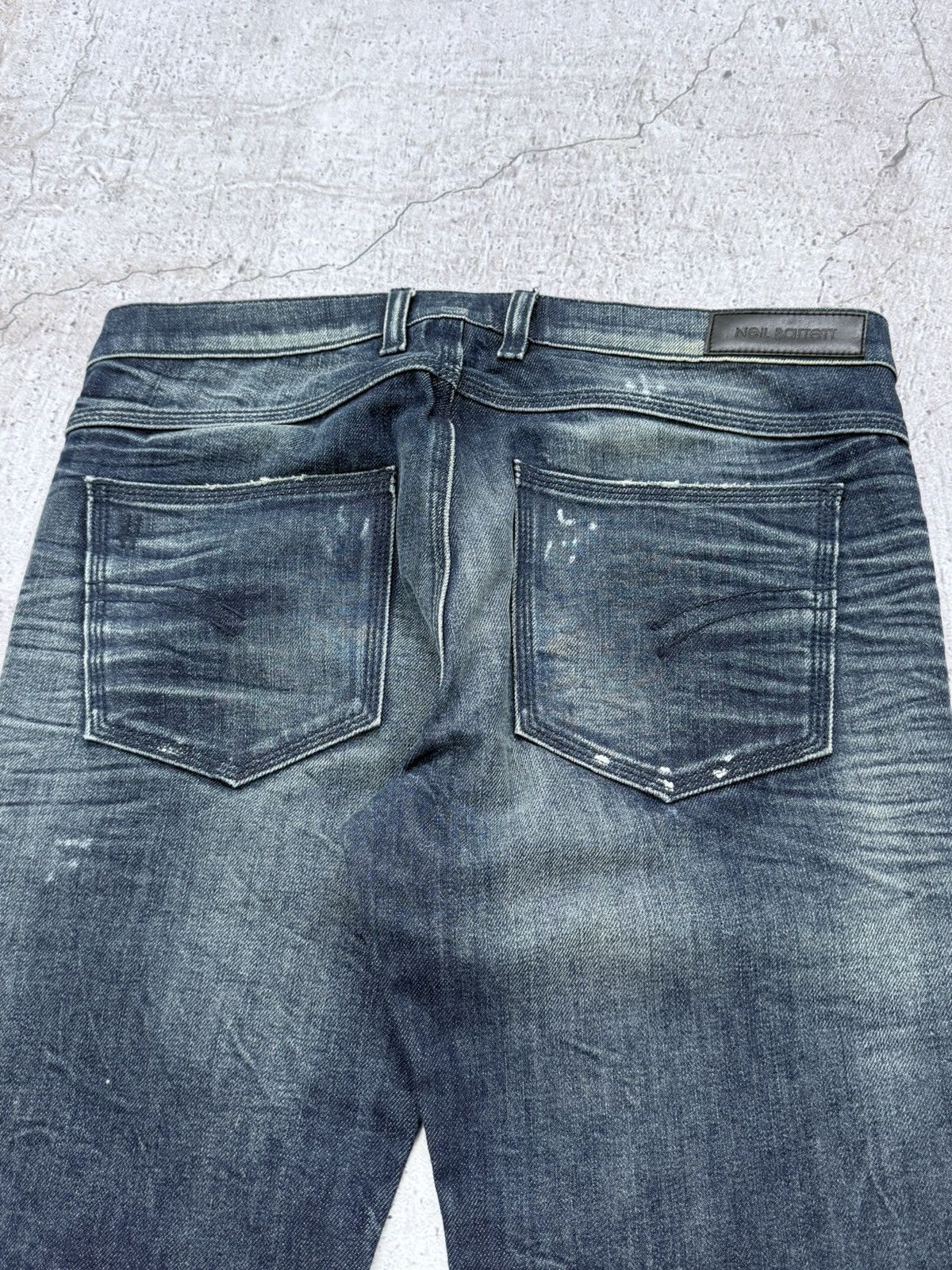 Neil Barrett Vintage Neil Barrett Hedi Slimane Style Washed Jeans Size US 32 / EU 48 - 6 Thumbnail
