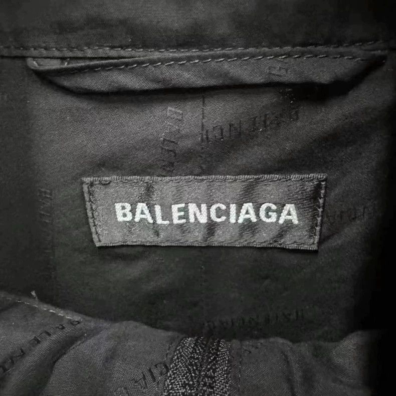 Balenciaga black and white Balenciaga windbreaker jacket Size US L / EU 52-54 / 3 - 2 Thumbnail