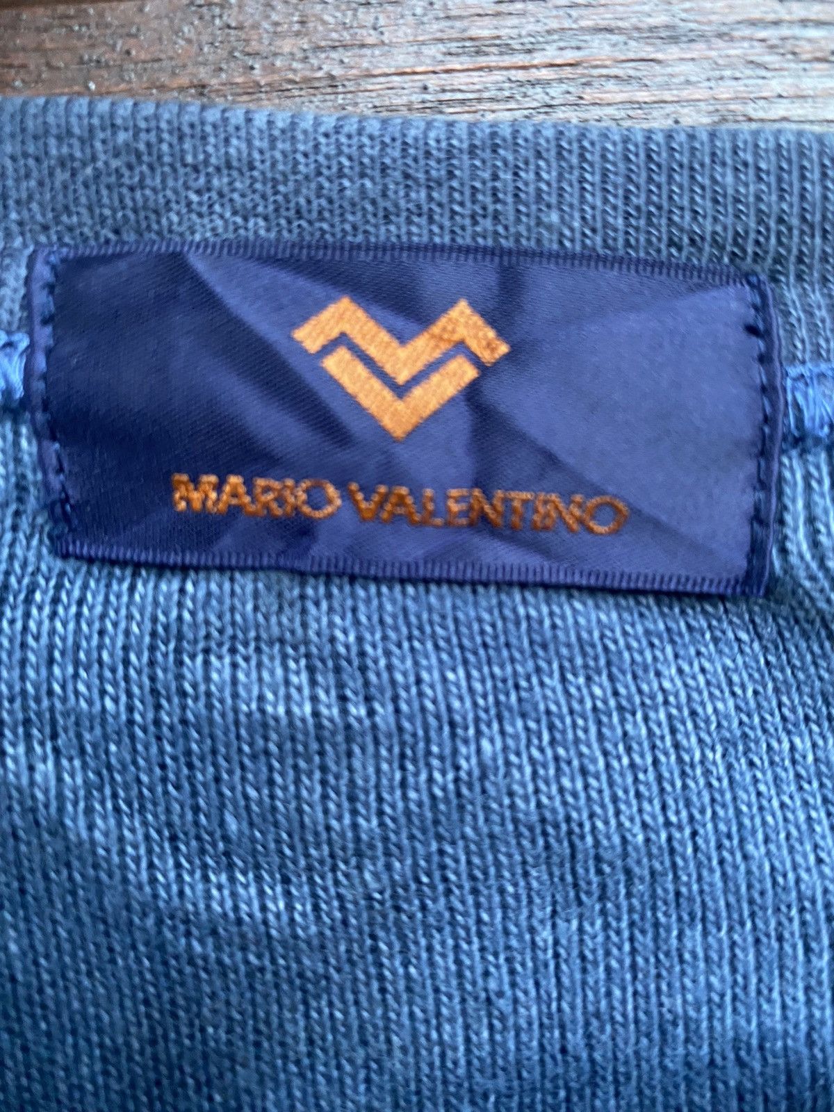 Mario Valentino × Vintage Vintage Mario Valentino Spellout Big Logo Size US M / EU 48-50 / 2 - 5 Thumbnail