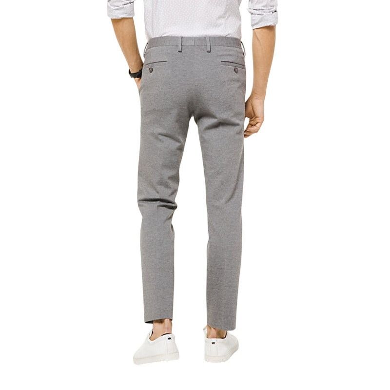 Michael Kors Michael Kors Men’s Slim Gray Ponte Dress Pants | Sz 34 Size US 34 / EU 50 - 2 Thumbnail