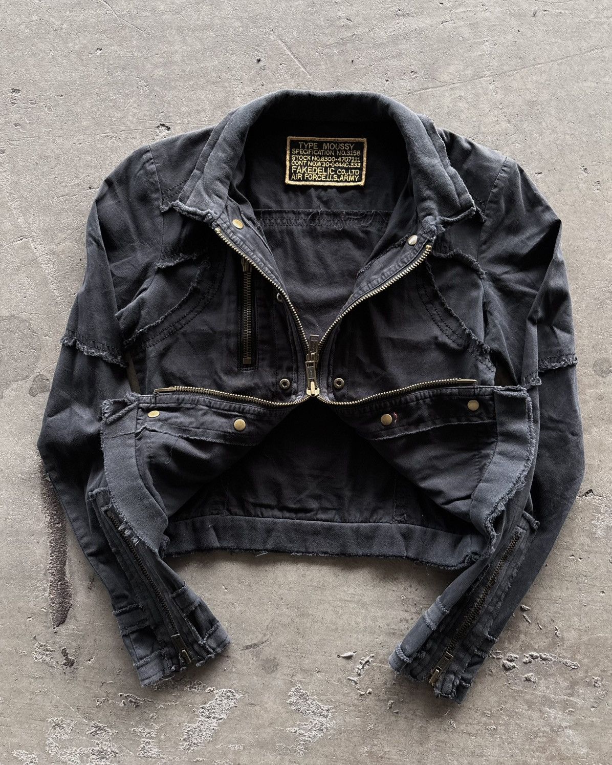 Japanese Brand Mousy Bondage Avant Garden Jacket Size US S / EU 44-46 / 1 - 2 Thumbnail