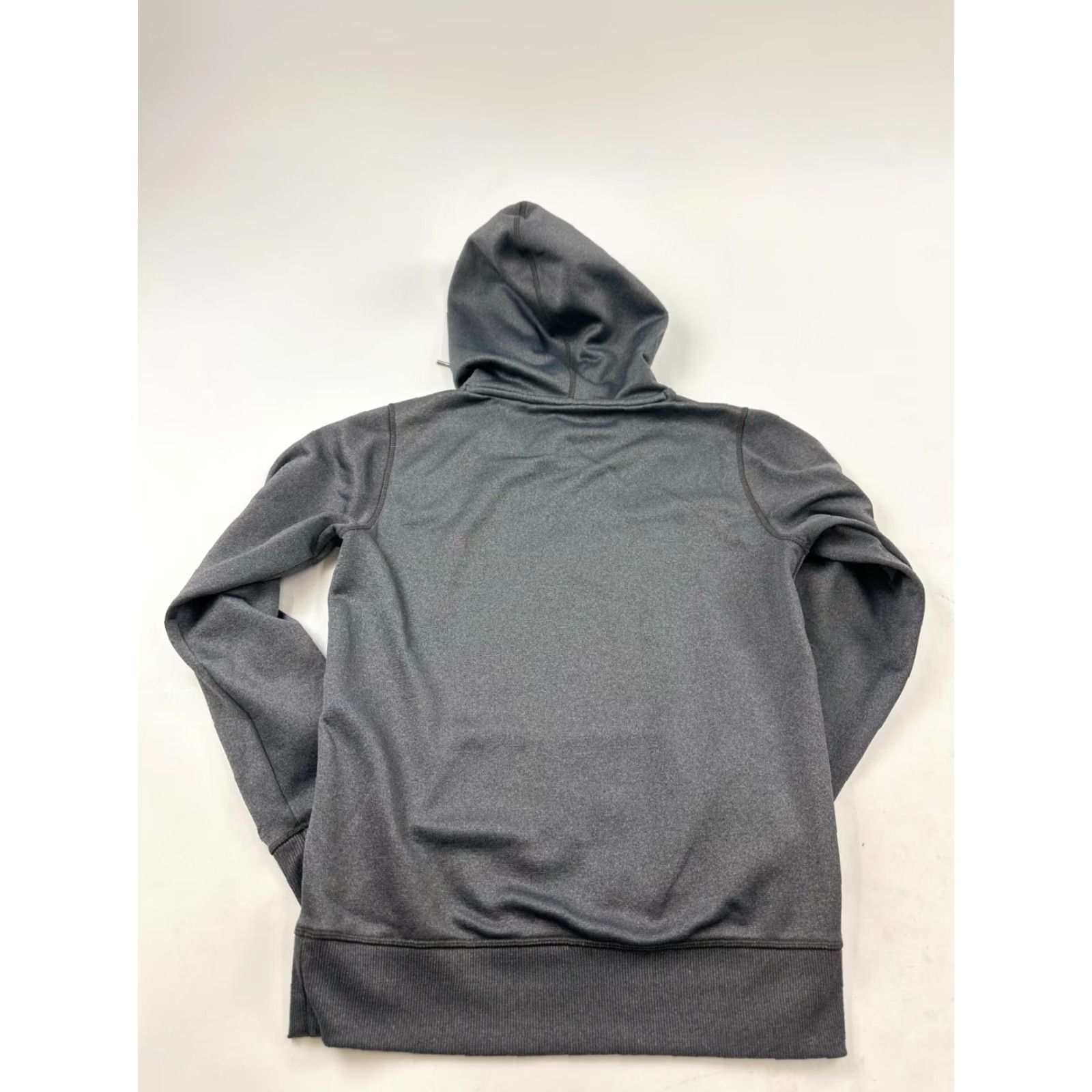 Under Armour Under Armour Hoodie Womens Medium Gray Fleece Lined Storm Long Sleeve Pullover Hooded Raglan Sweatshirt Activewear Size M / US 6-8 / IT 42-44 - 2 Thumbnail