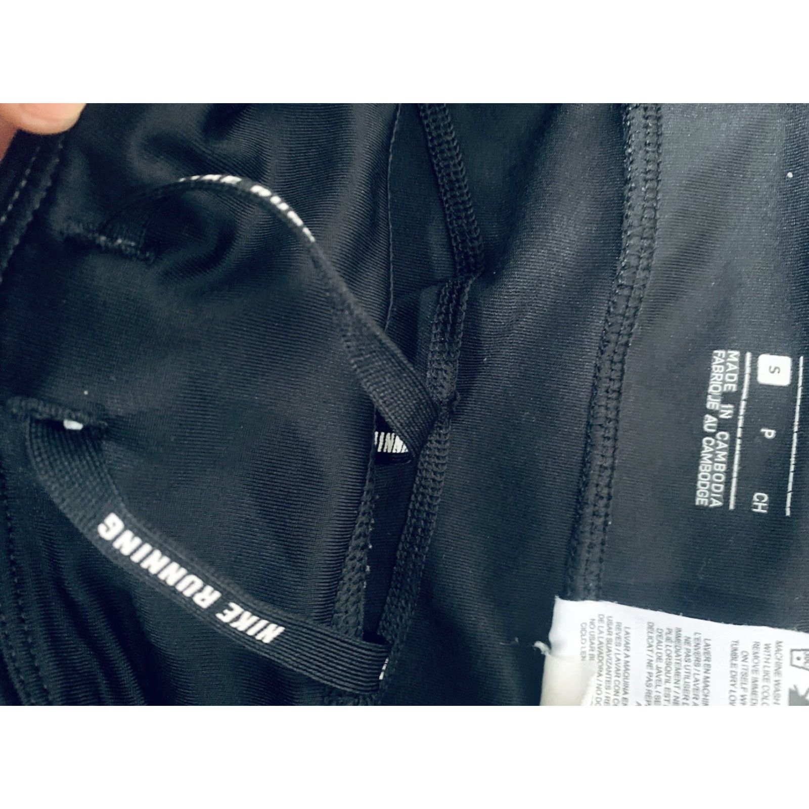 Nike Nike Dri-FIT Compression Yoga Running Leggings Women's Small Black Full Length Size 28" / US 6 / IT 42 - 4 Thumbnail