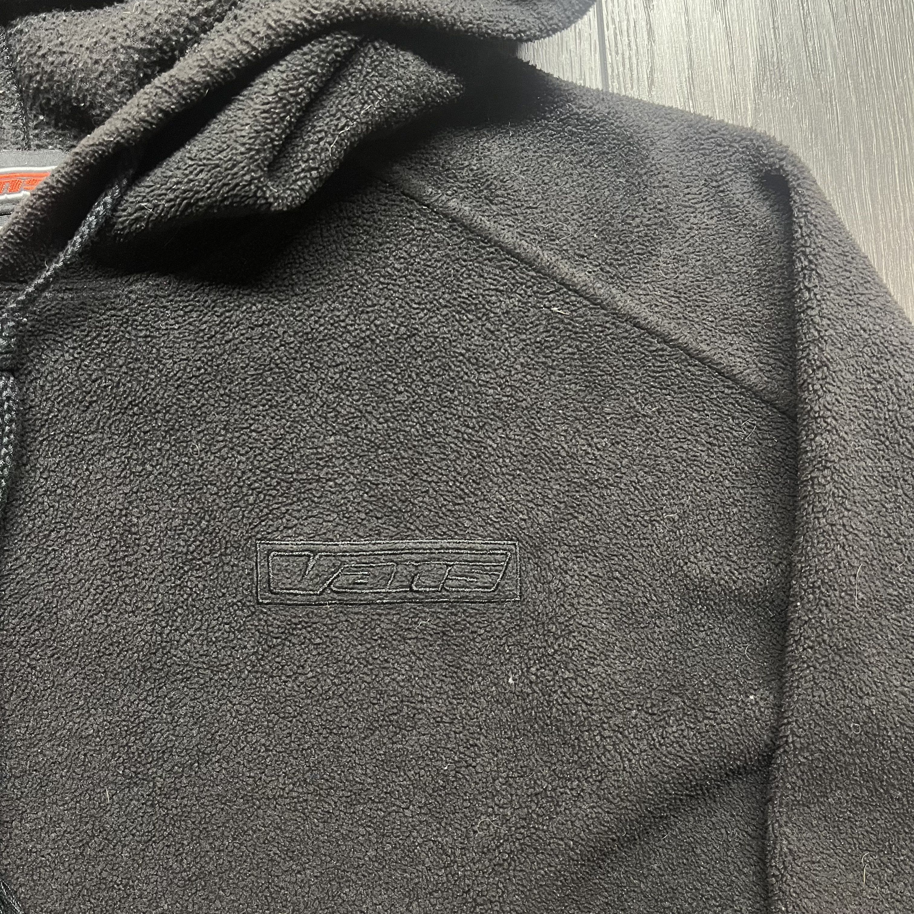 Vans × Vintage Vintage Vans Skate 1990s Black Embroidered Fleece XL Skater Size US XL / EU 56 / 4 - 6 Thumbnail