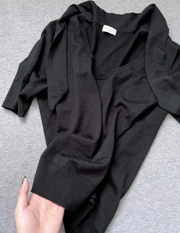 Dries Van Noten Dries van noten Knitted short sleeve 2412-Nextarrow Size US M / EU 48-50 / 2 - 2 Thumbnail