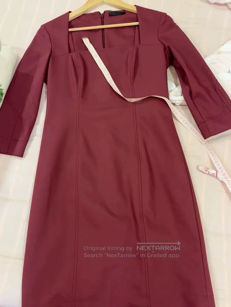 The Row The Row Burgundy dress Size M / US 6-8 / IT 42-44 - 3 Thumbnail