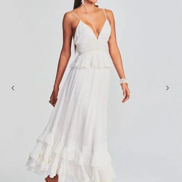 Rococo Sand Rococo Sand TYRA LONG DRESS White Size XS / US 0-2 / IT 36-38 - 1 Thumbnail