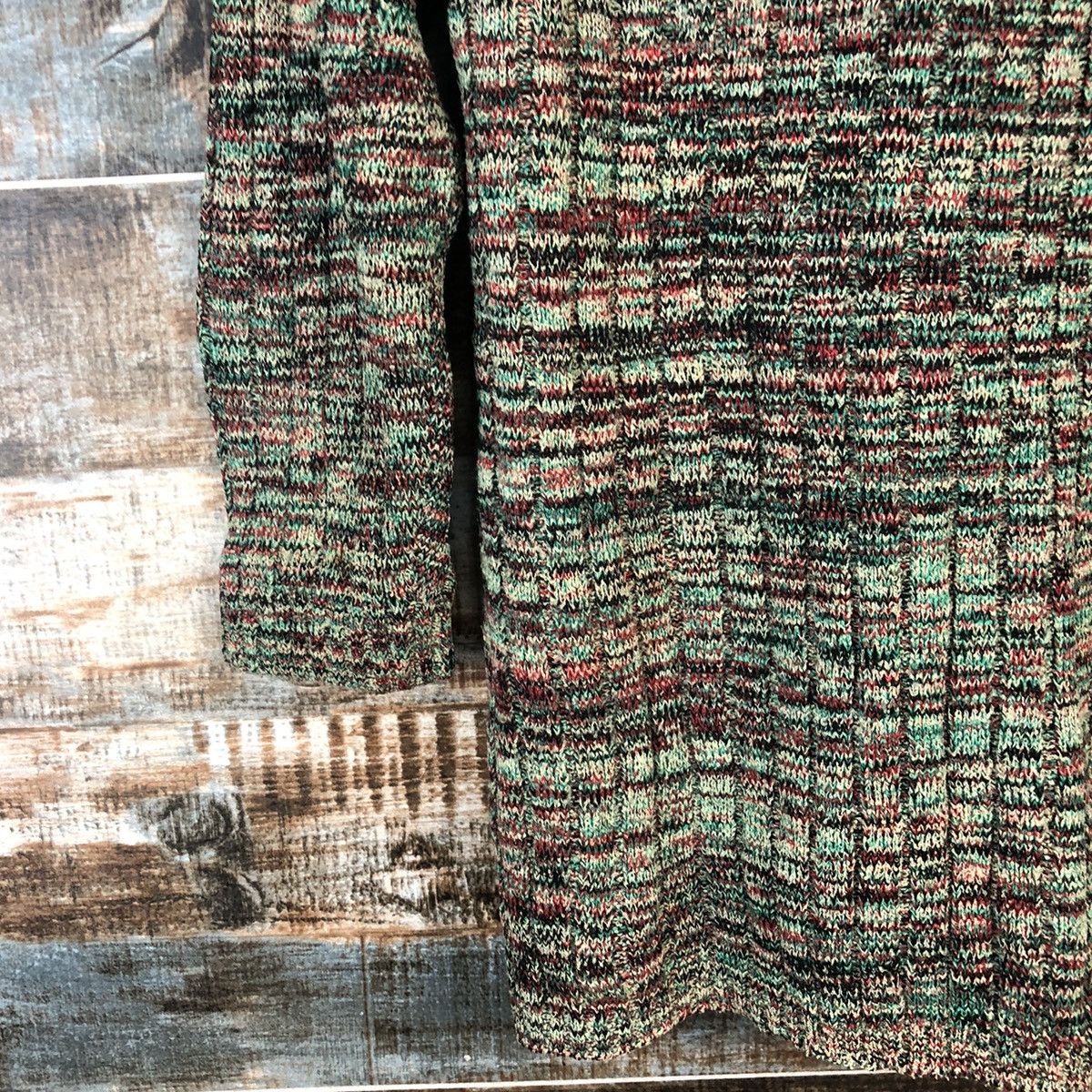Other DL Knit japan vintage Green Cardigan Knitwear #C688 Size M / US 6-8 / IT 42-44 - 14 Thumbnail