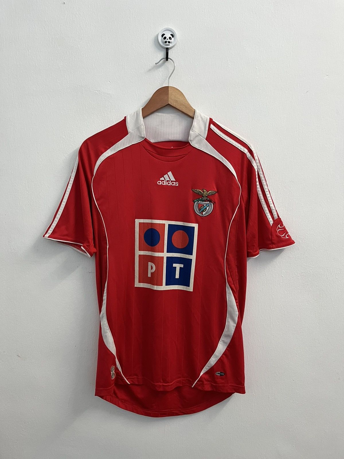 Vintage Vintage Adidas Benfica FC Portugal 2006/07 Football Jersey Size US S / EU 44-46 / 1 - 1 Thumbnail