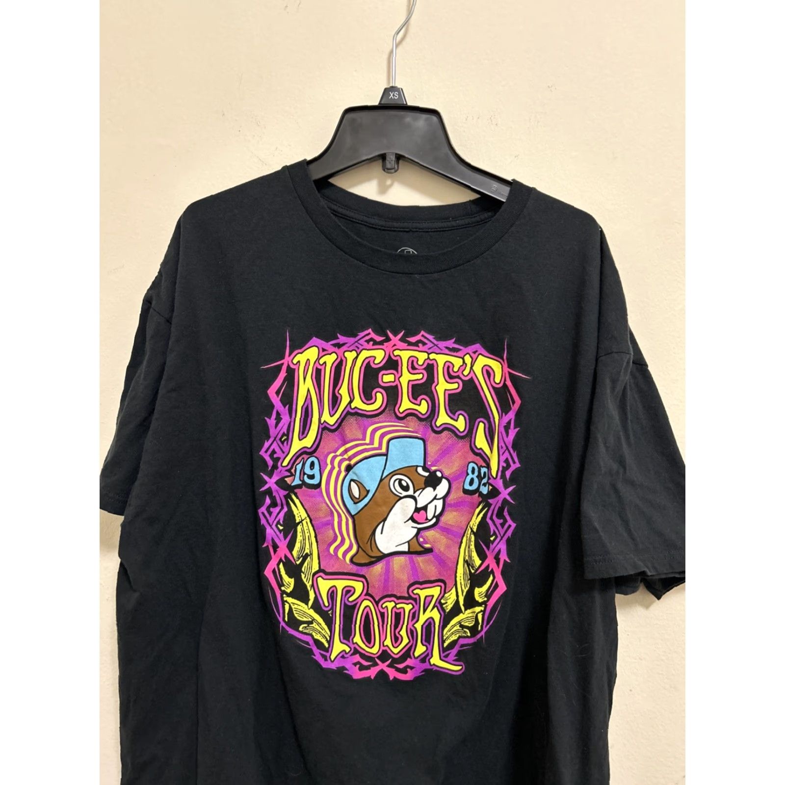 Doublet VINTAGE Buc-ees Tour 1982-2021 Double-Sided Tee Shirt Adult XL Black Mens Size US XL / EU 56 / 4 - 2 Thumbnail