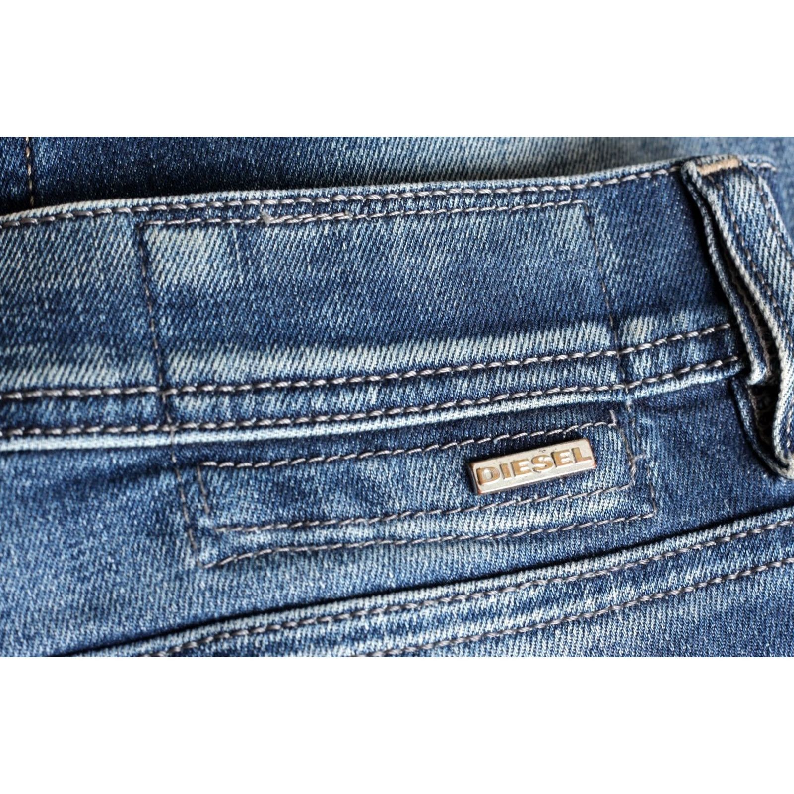 Diesel DIESEL Tepphar 0833F STRETCH Slim Carrot Jeans Men Size 32/34 W32 L34 DZ3620 Blue Medium 5-Pocket Jeans Mens Size US 32 / EU 48 - 5 Thumbnail