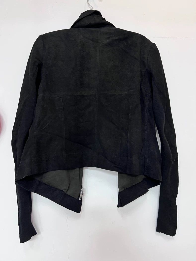 Rick Owens Rick Owens size 4 Black lambskin dovetail standing collar b Size M / US 6-8 / IT 42-44 - 6 Thumbnail