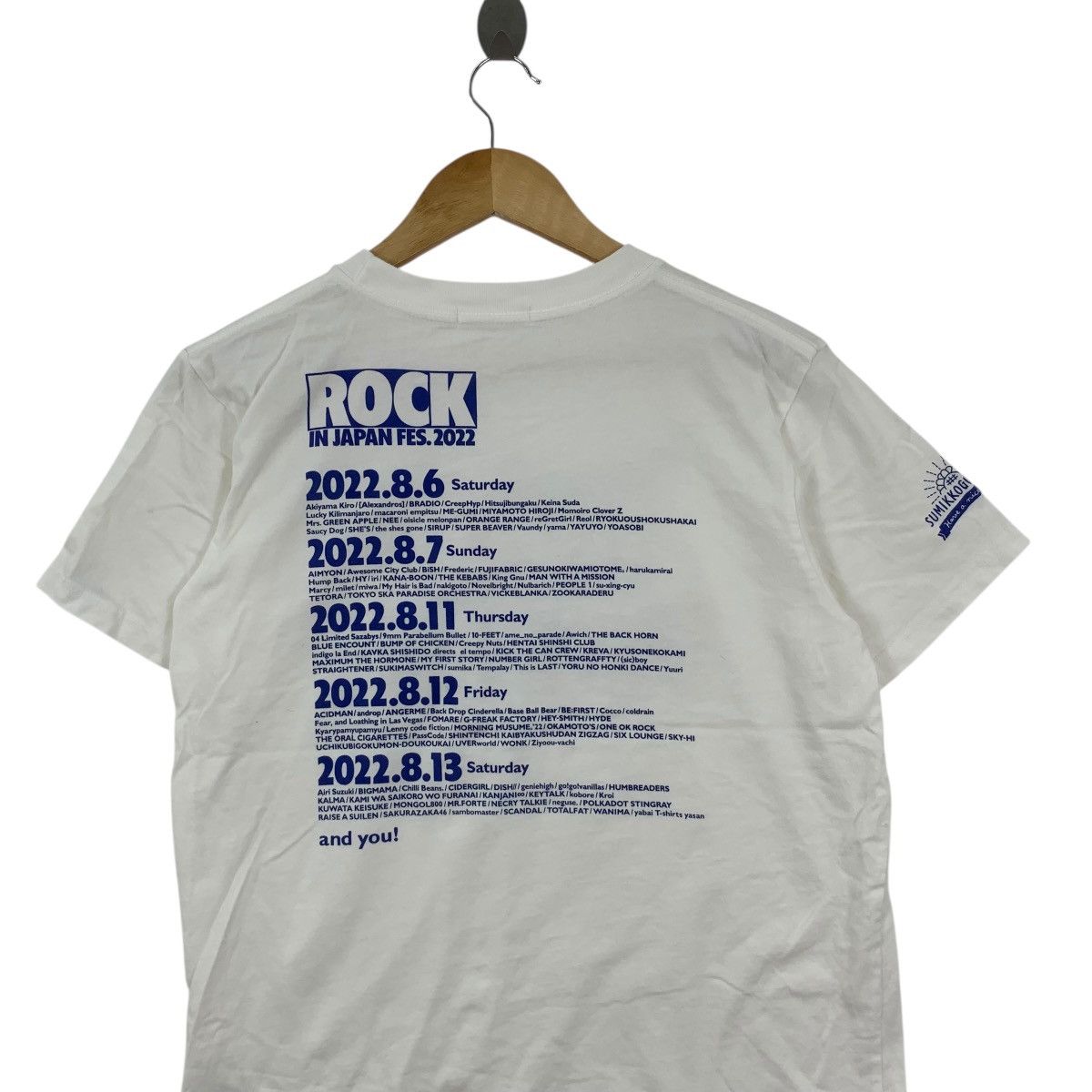 Other ROCK IN JAPAN 2022 Music Festival Aimyon Tee Shirt Top Size M / US 6-8 / IT 42-44 - 8 Thumbnail