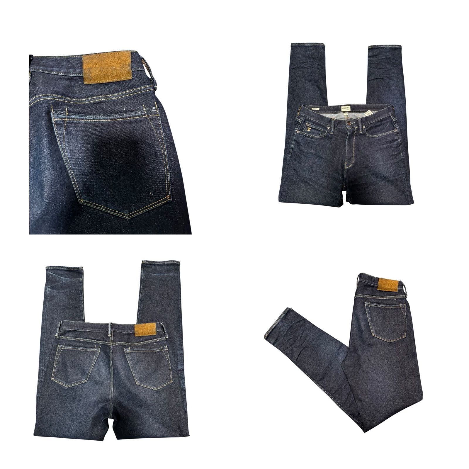Todd Snyder Todd Snyder New York Jeans Men Slim Stretch 5-Pocket Dark Indigo 32x34 USA Size US 32 / EU 48 - 8 Thumbnail