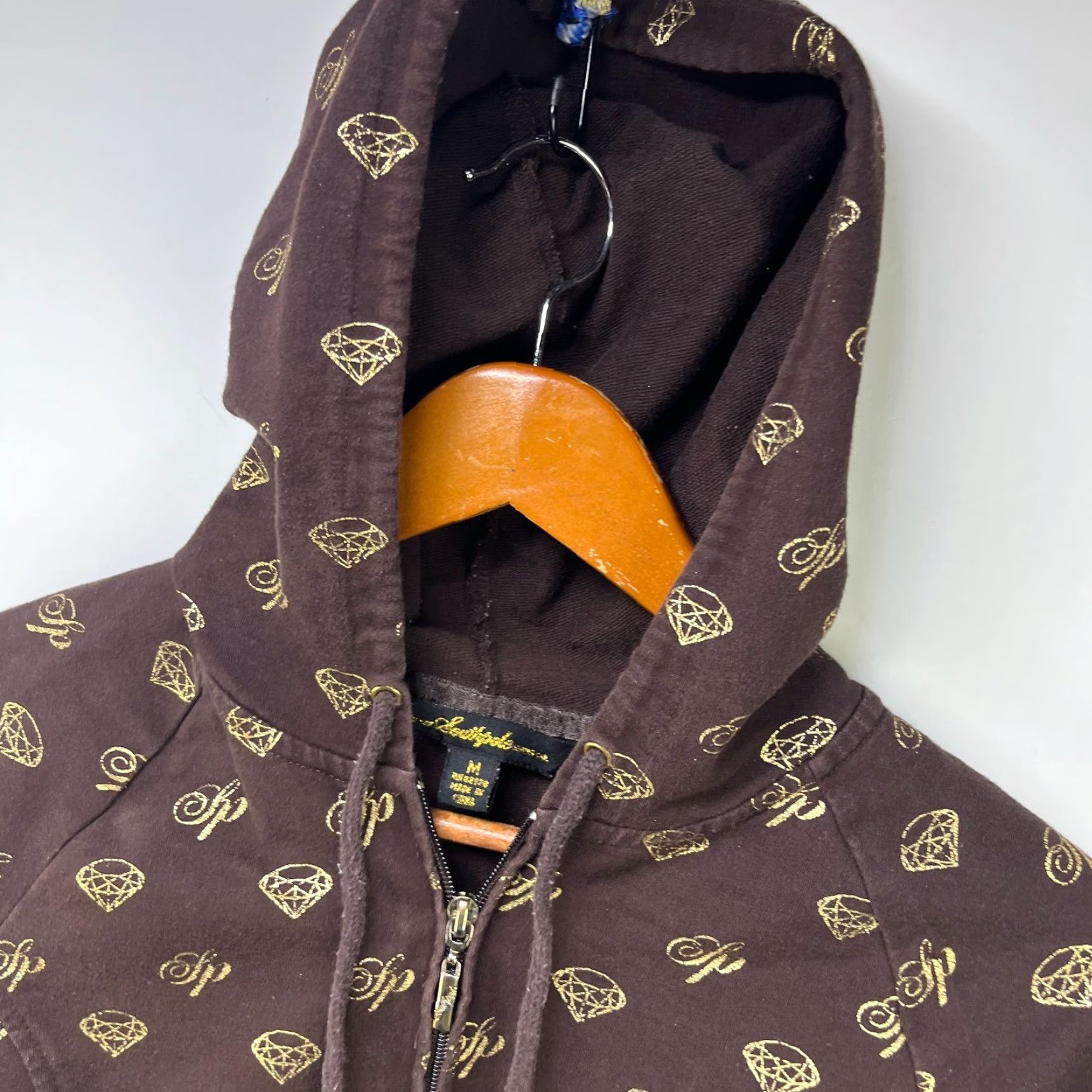 Nike VINTAGE South Pole Hoodie Zip Up Womens Medium Y2K Size S / US 4 / IT 40 - 3 Thumbnail