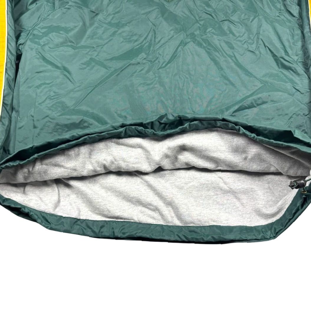 Vintage VINTAGE Windbreaker Mens XL Steve & Barry's Lined Down Heavyweight Green Stripe Wind-Resistant Thermal Jacket Men Size US XL / EU 56 / 4 - 5 Thumbnail