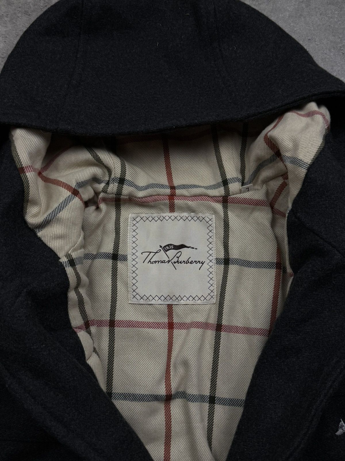 Burberry Thomas Burberry Duffle Coat with Hood – Vintage Streetwear Size US L / EU 52-54 / 3 - 7 Thumbnail