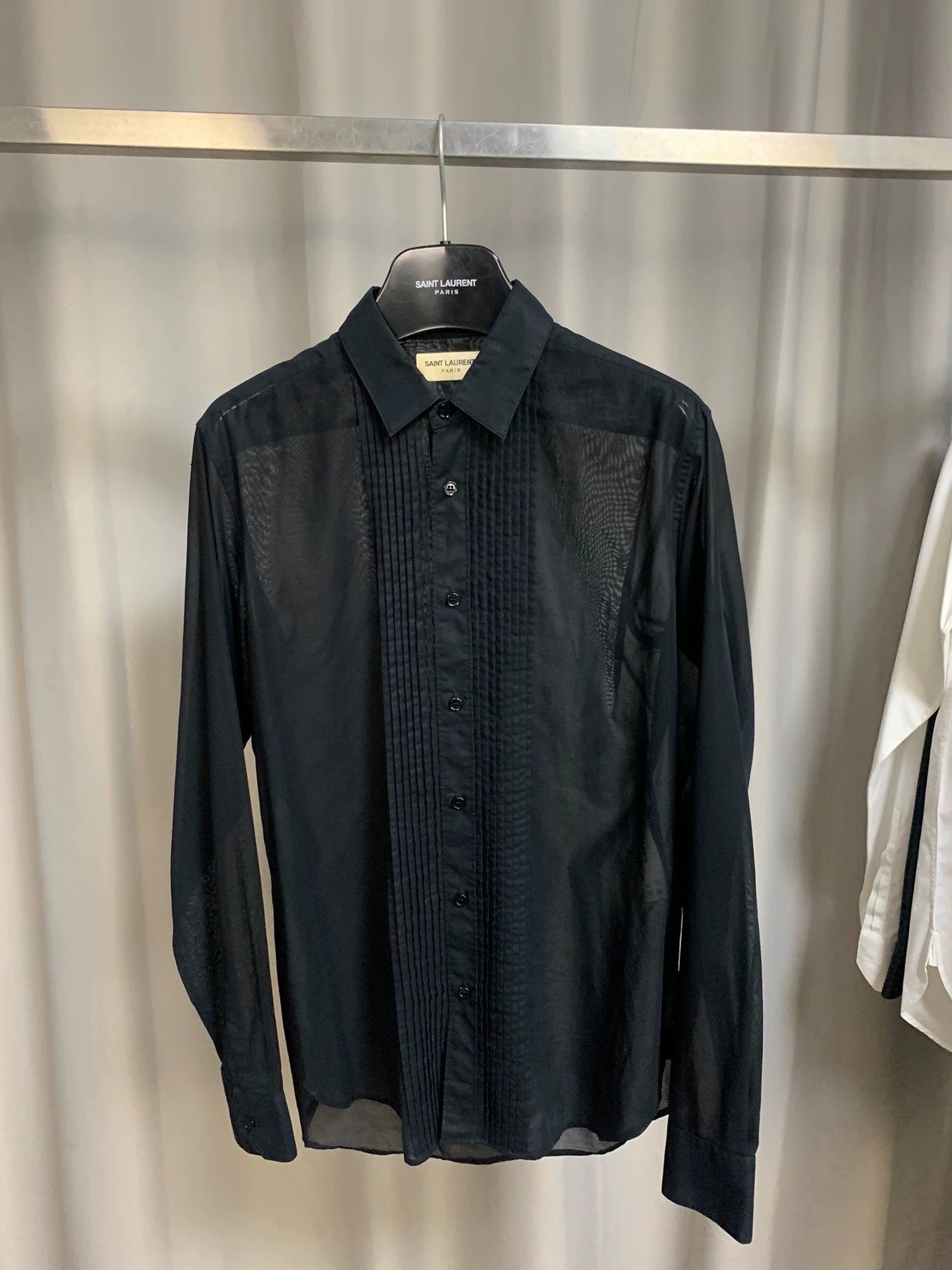 Saint Laurent Paris Saint Laurent Paris Organza see through organ shirt Size US XS / EU 42 / 0 - 1 Thumbnail