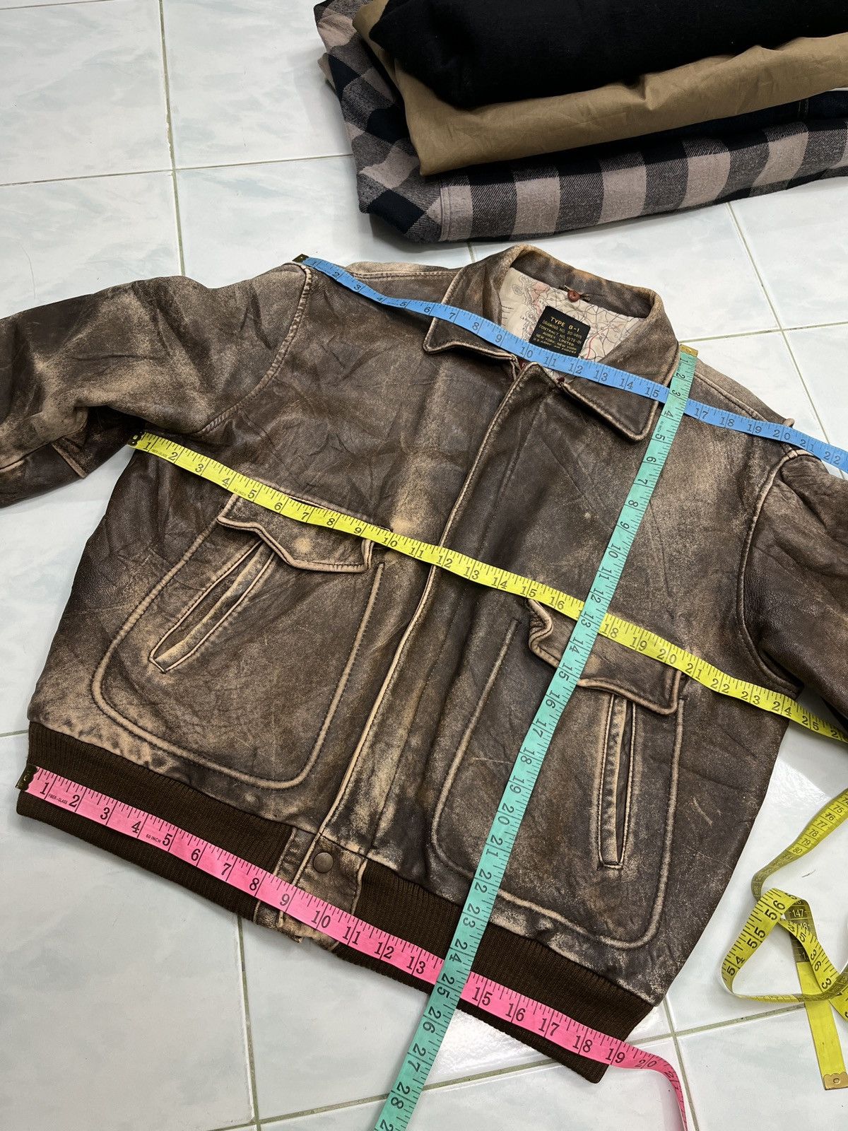 Avirex 🔥STEALS🔥 VTG AVIREX USAF TYPE G1 LEATHER JACKET Size US M / EU 48-50 / 2 - 22 Thumbnail