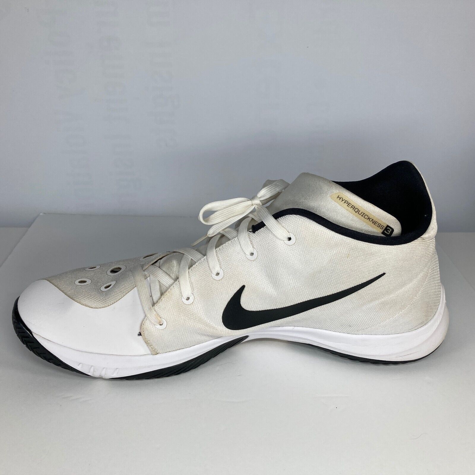 Nike Nike Zoom Hyperquickness 3 Size 18 Mens Basketball Shoes Wht Size US 15 / EU 48 - 6 Thumbnail