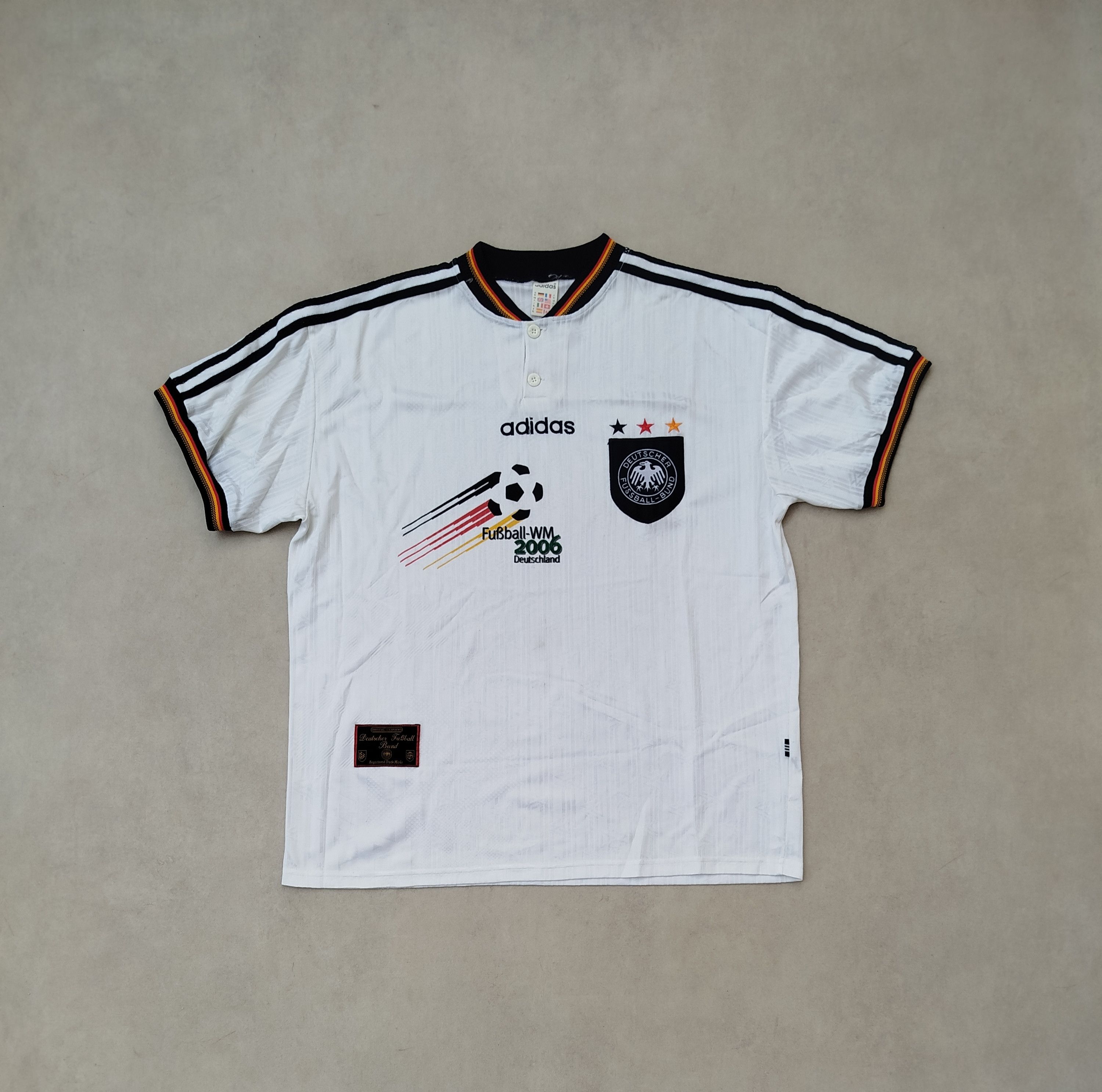 Adidas Germany 1996 vintage home football shirt adidas size XL Size US XL / EU 56 / 4 - 1 Thumbnail